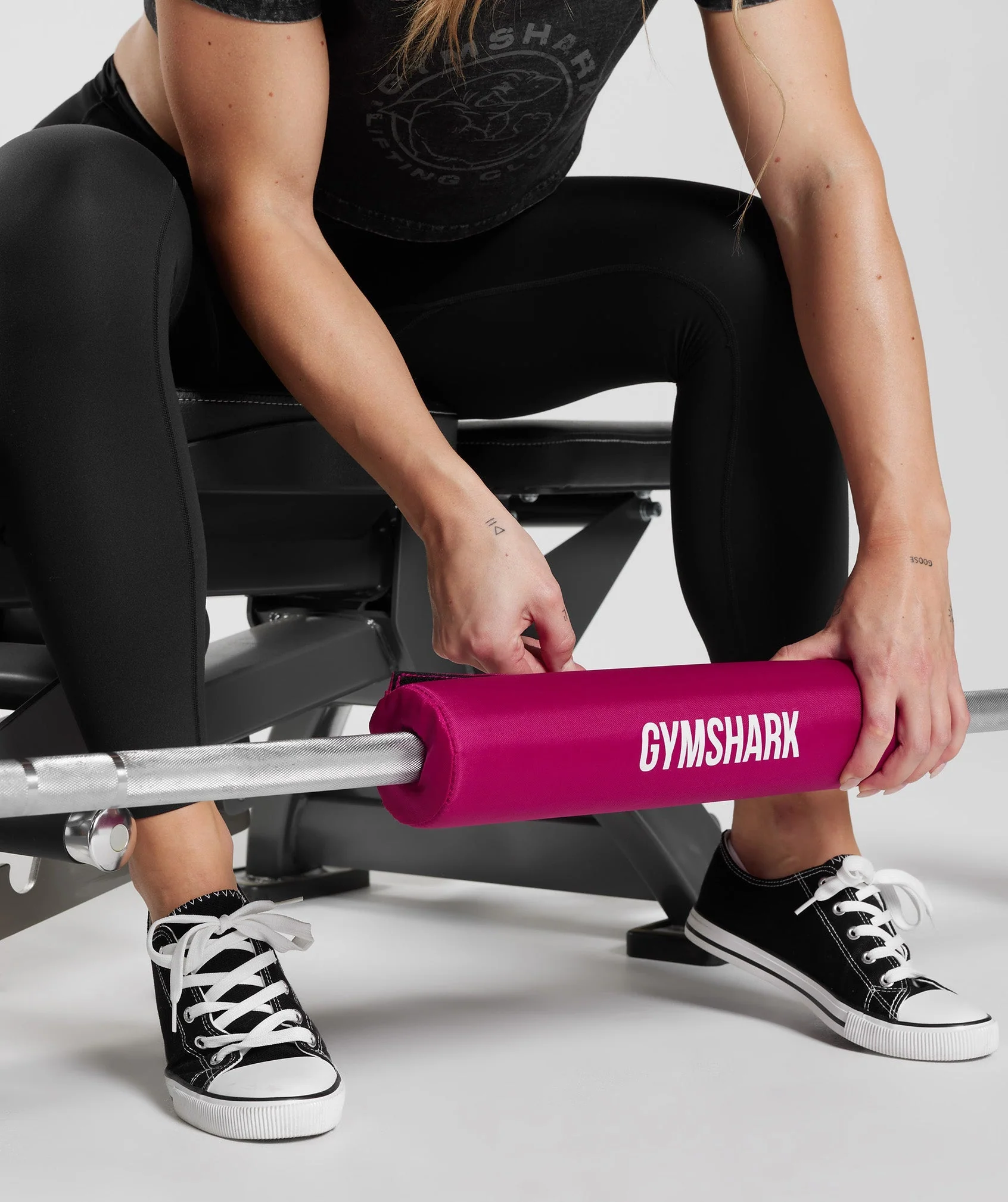 Gymshark Barbell Pad - Magenta Pink
