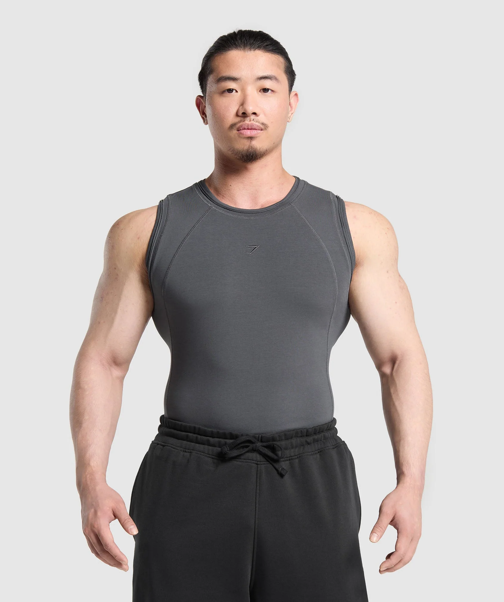 Gymshark Physique Tank - Onyx Grey
