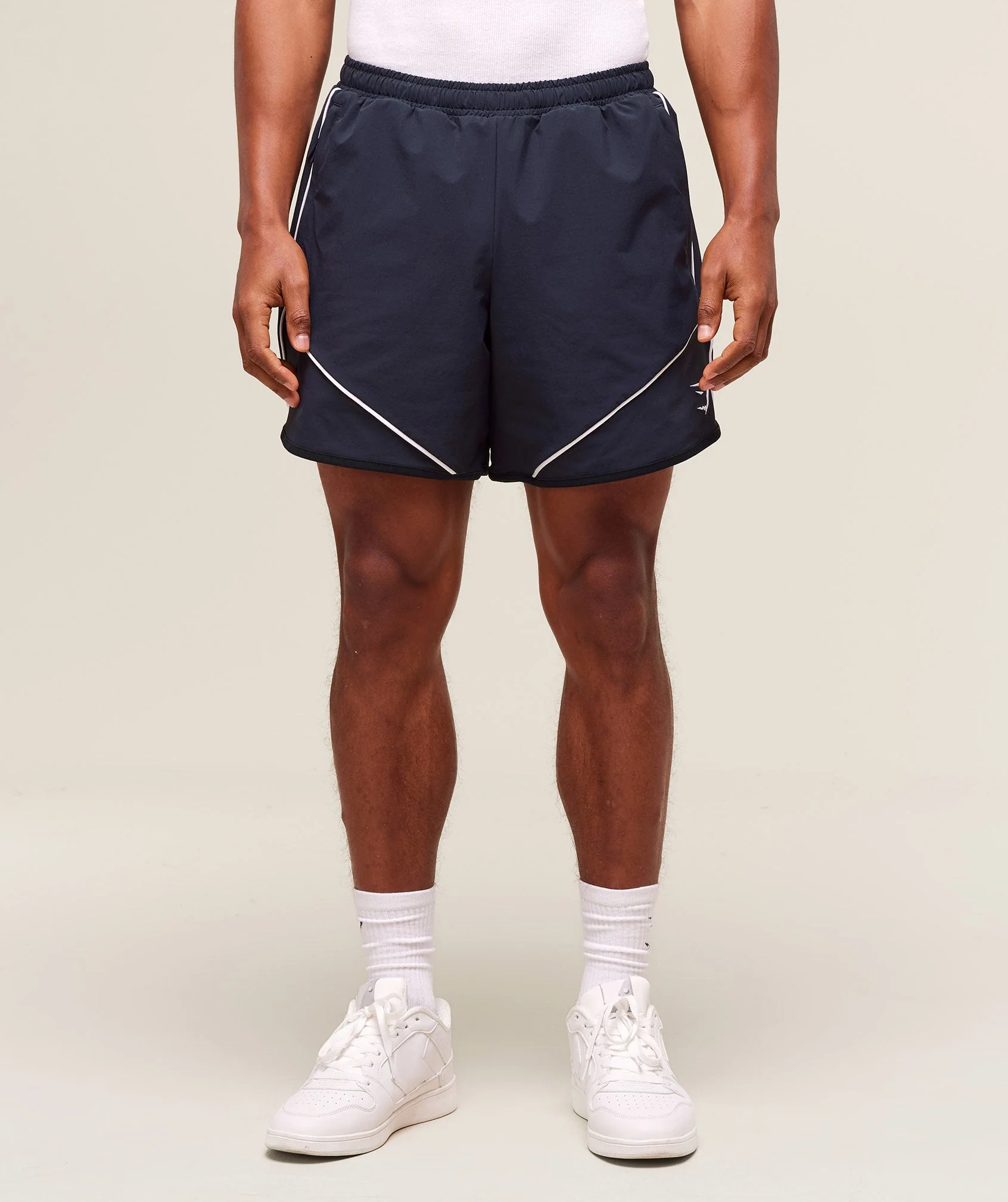 Gymshark Retro Shorts - Heavy Blue