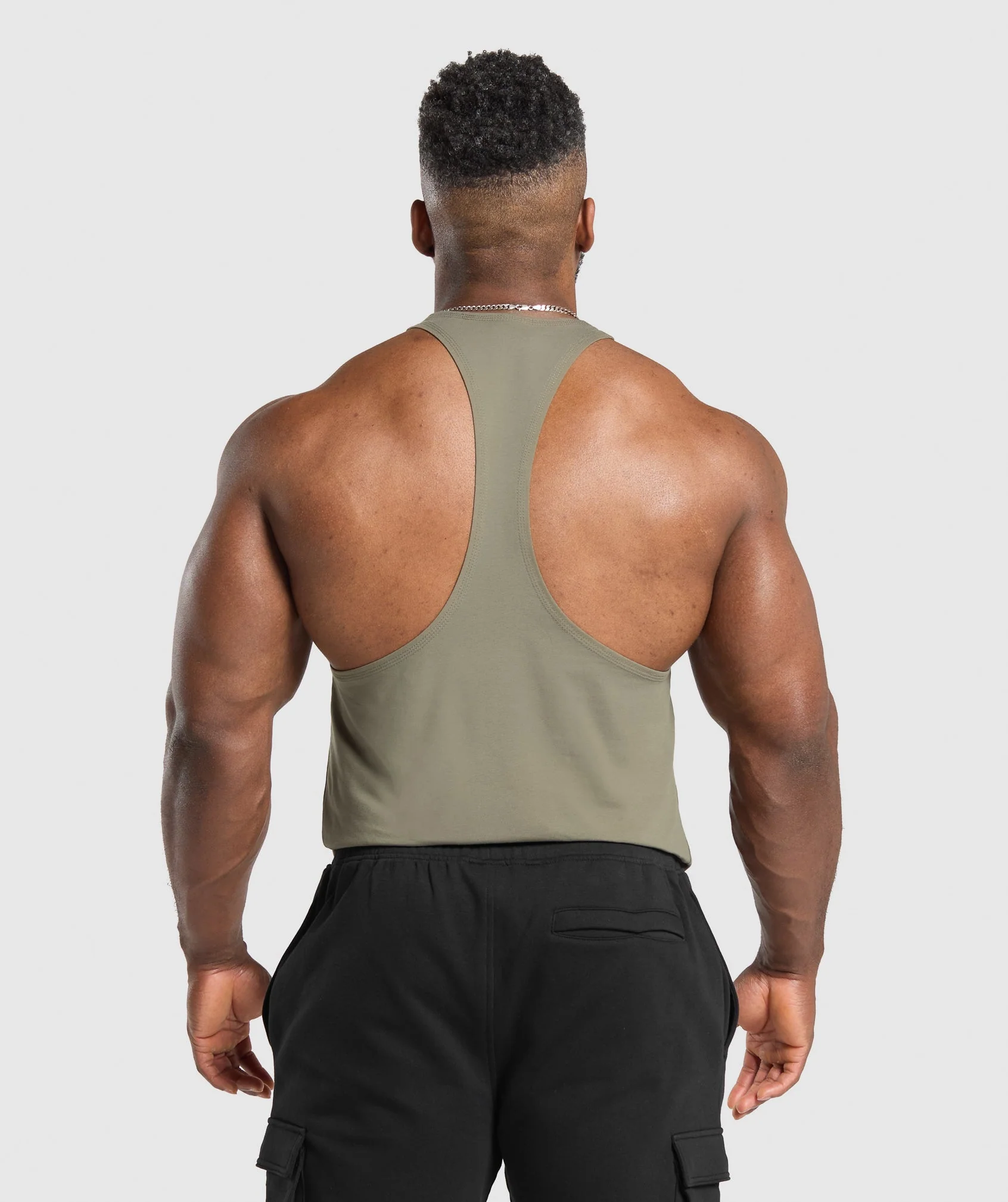 Gymshark Legacy Stringer - Base Green