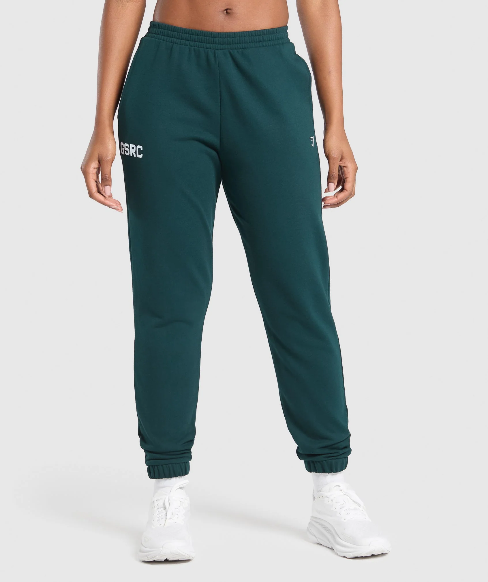 Gymshark Running Graphic Joggers - Strong Teal