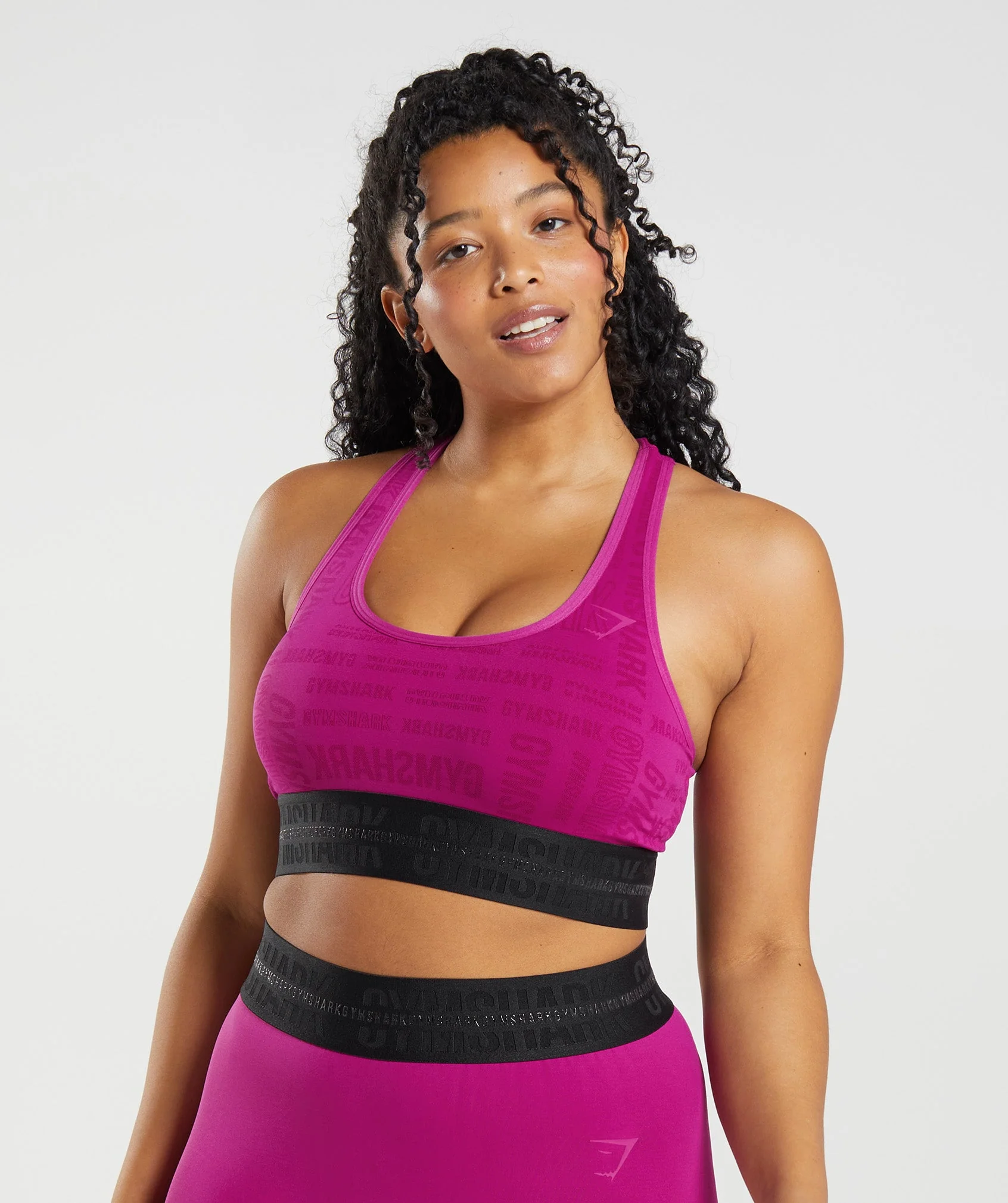 Gymshark Vision Sports Bra - Dragon Pink