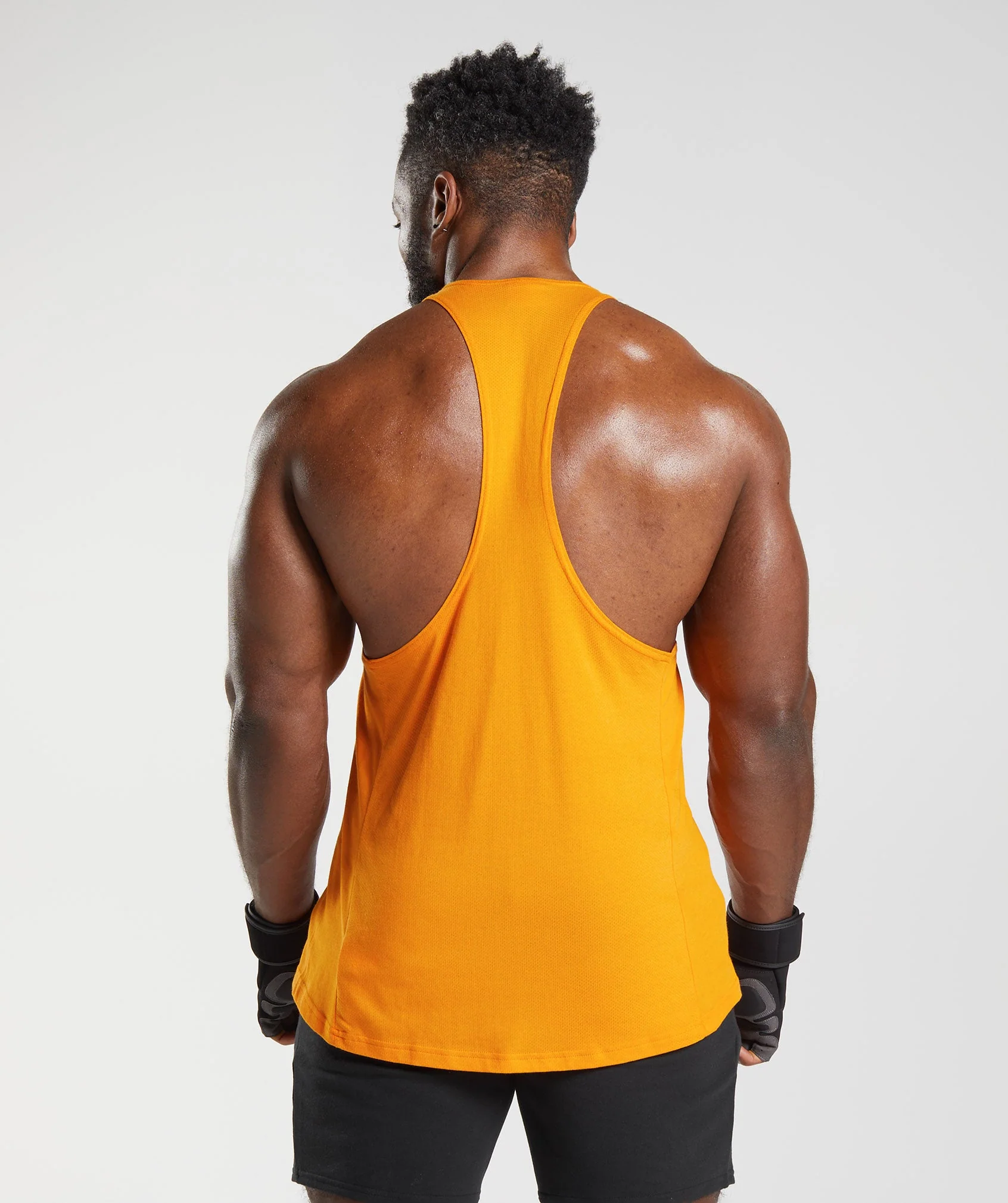Gymshark React Stringer - Sunburst Orange