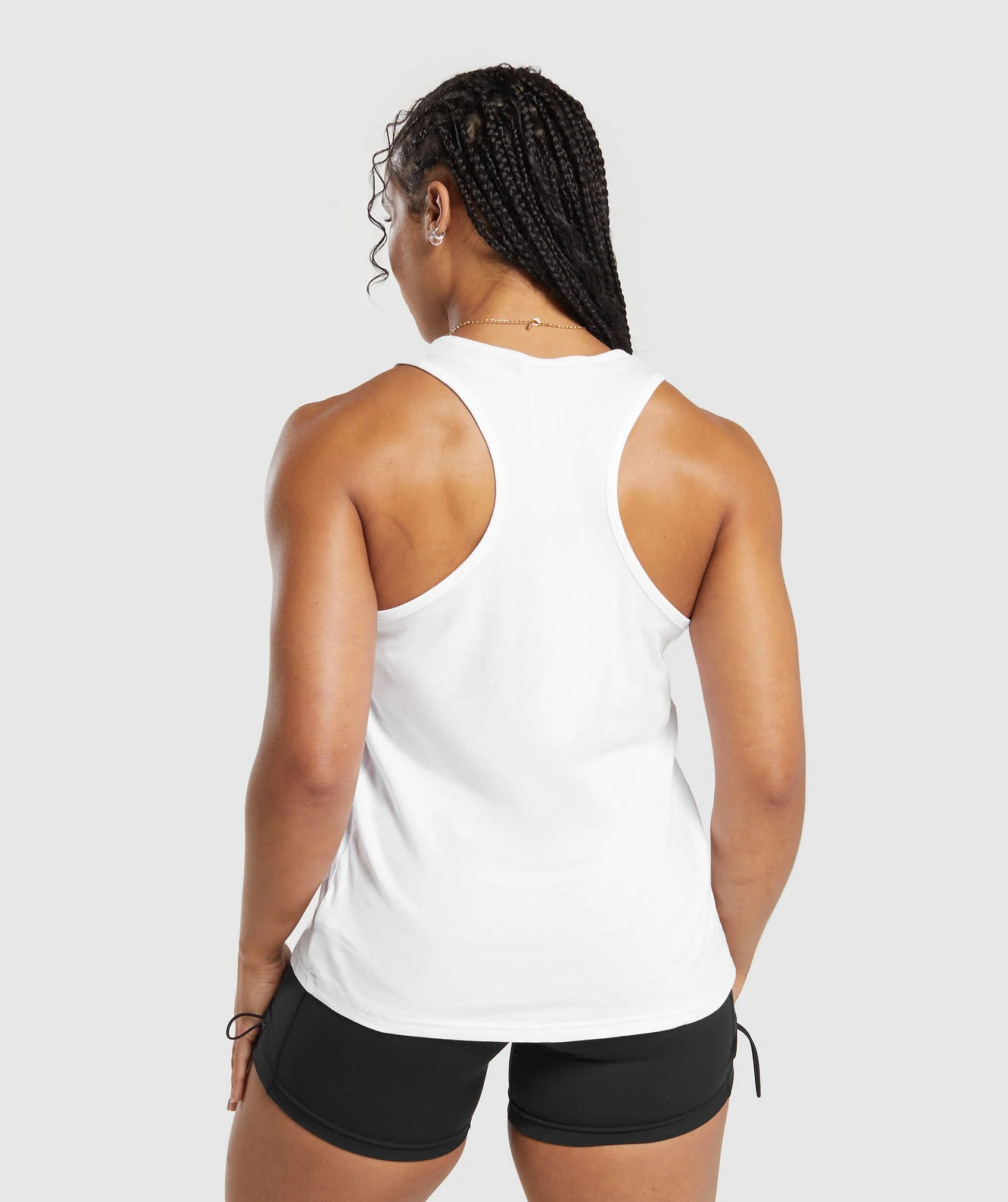 Gymshark Training Cotton Tank - White