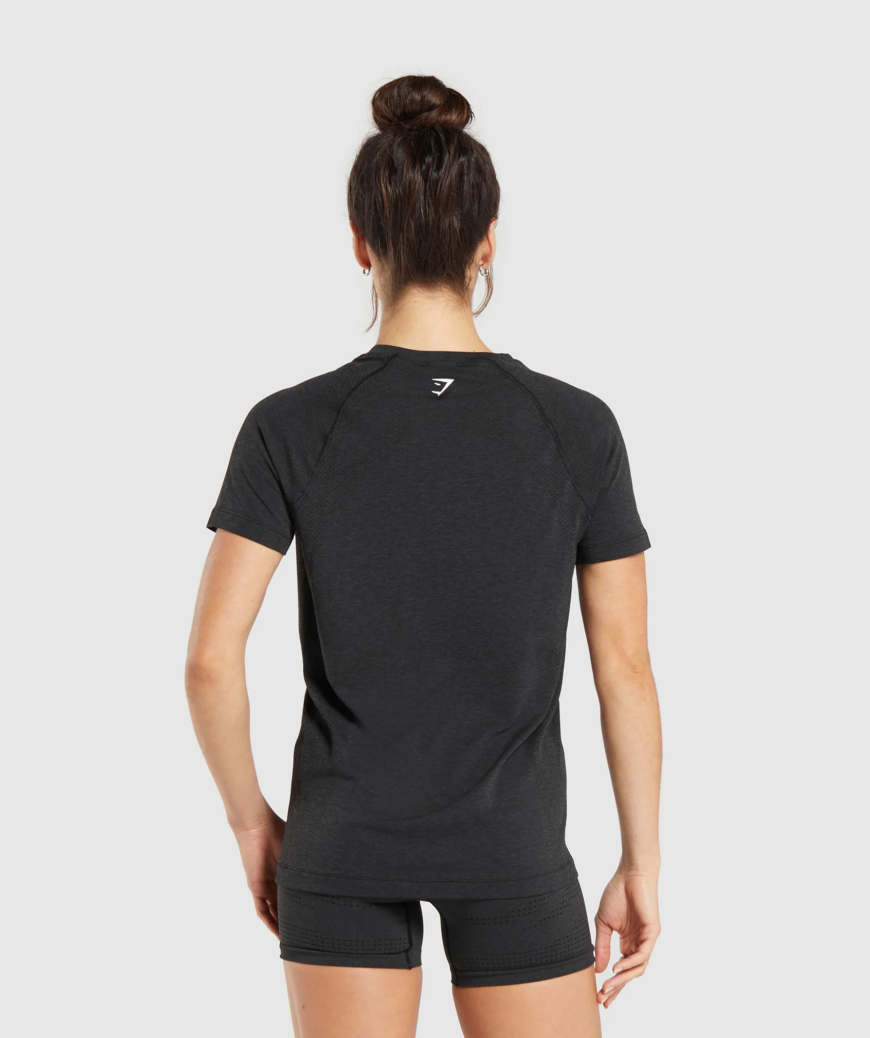 Gymshark Vital Seamless 2.0 Light T-Shirt - Black Marl