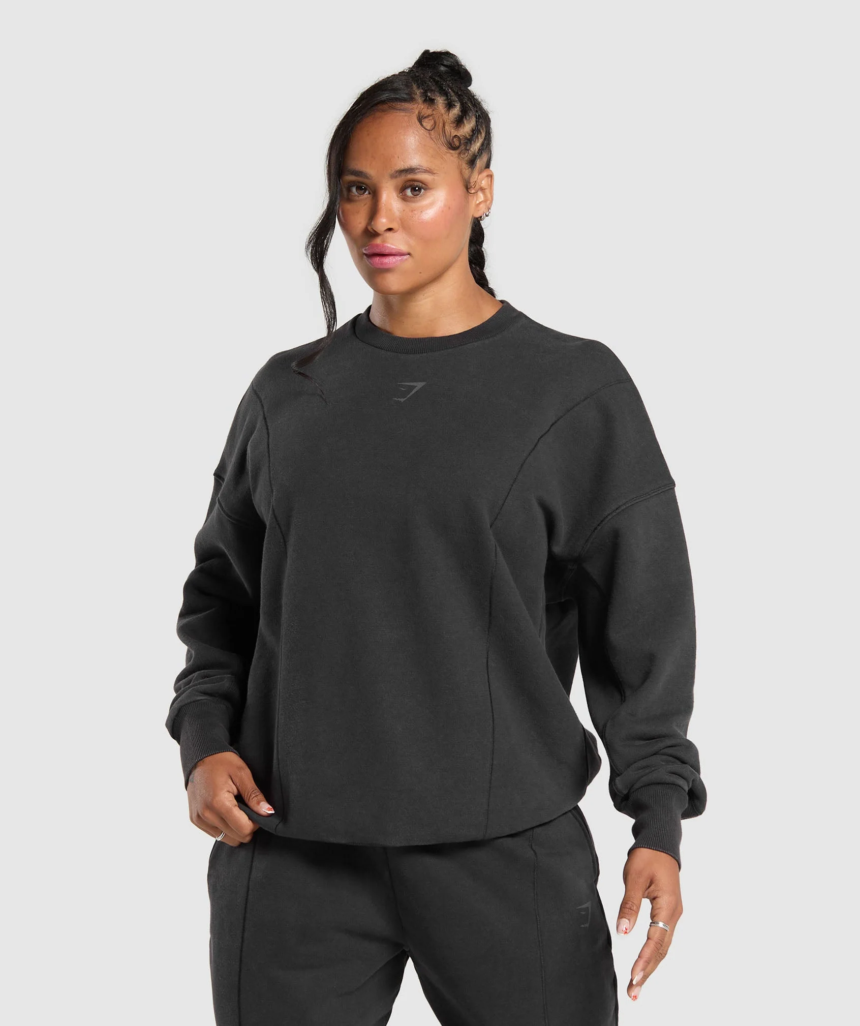 Power Washed Sweatshirt - Black