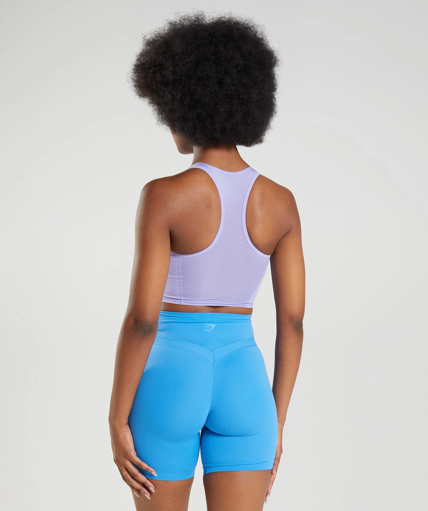 Gymshark Whitney Crop Tank - Wildflower Purple