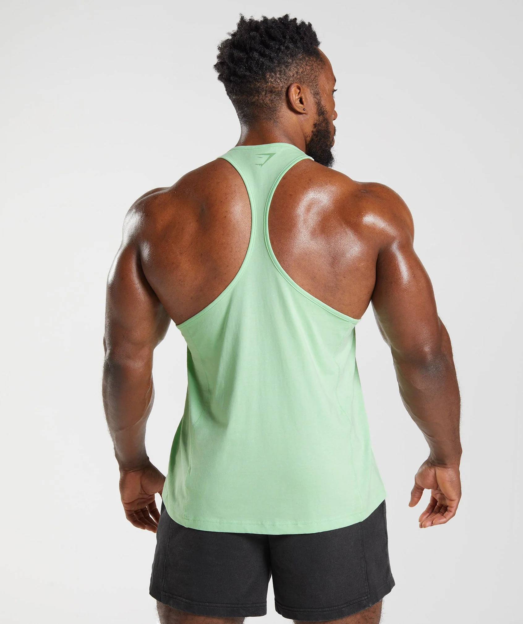 Gymshark Power Stringer - Aloe Green