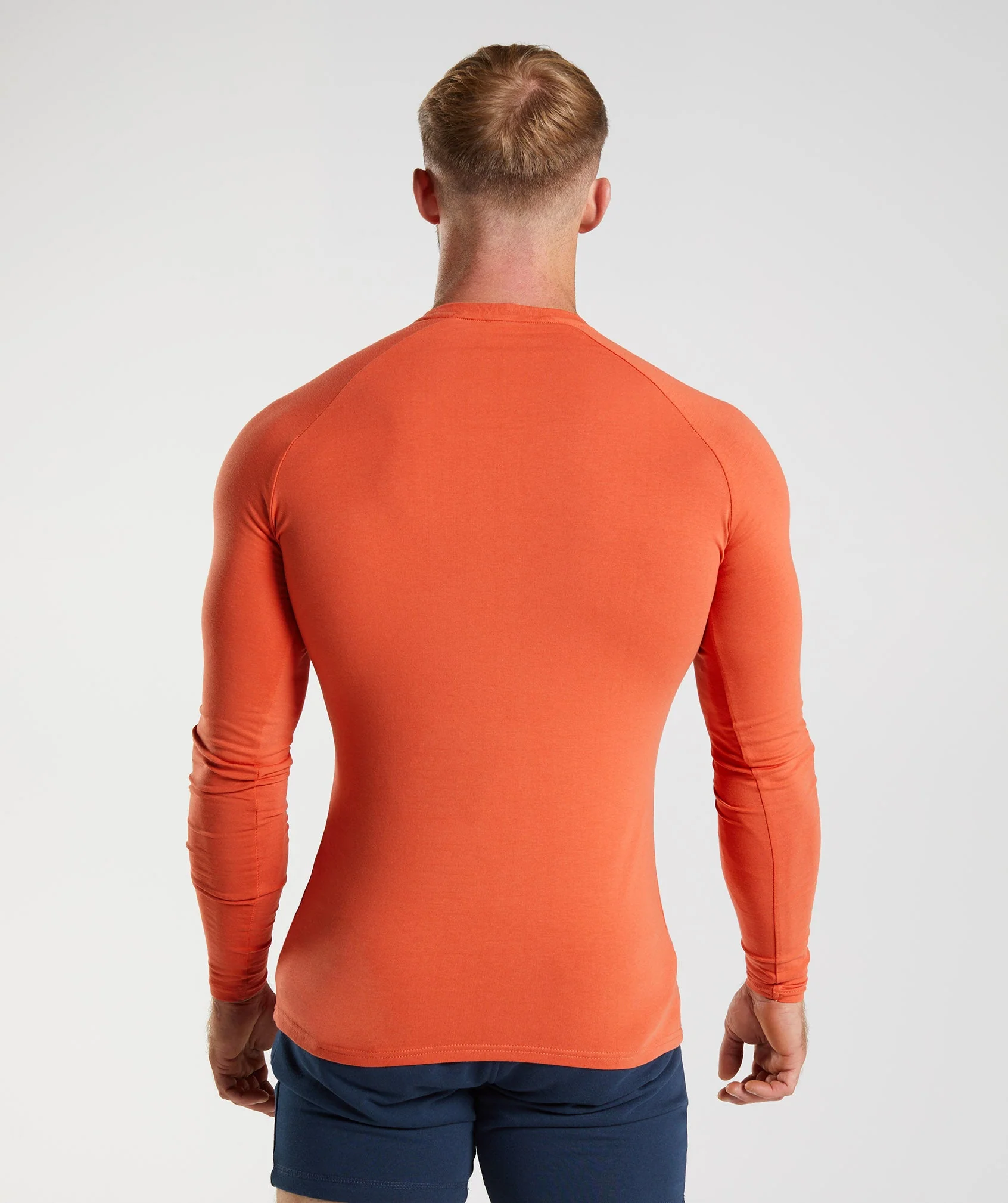 Gymshark Apollo Long Sleeve T-Shirt - Storm Red