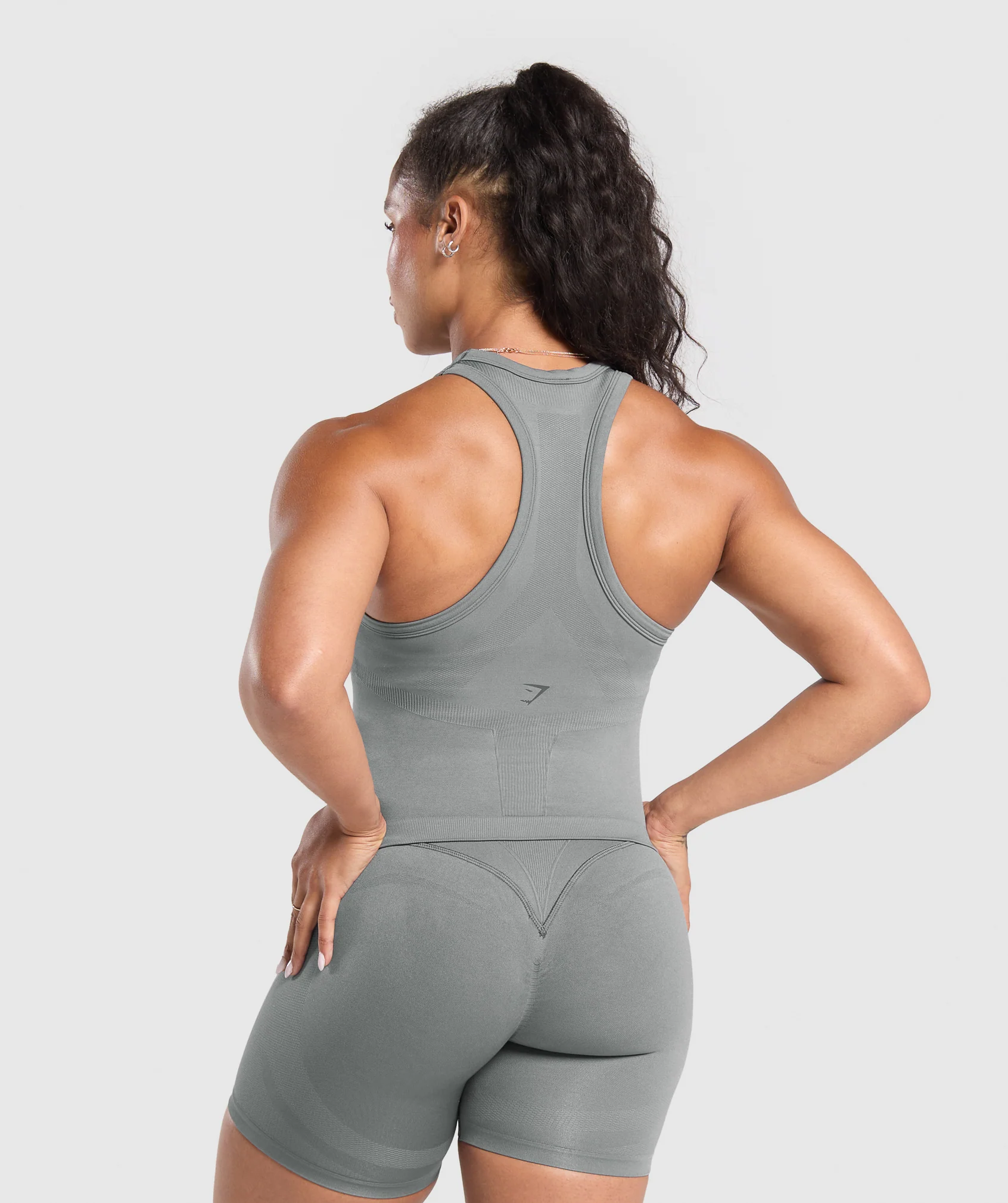 Gymshark Activate Seamless Tank - Brushed Grey