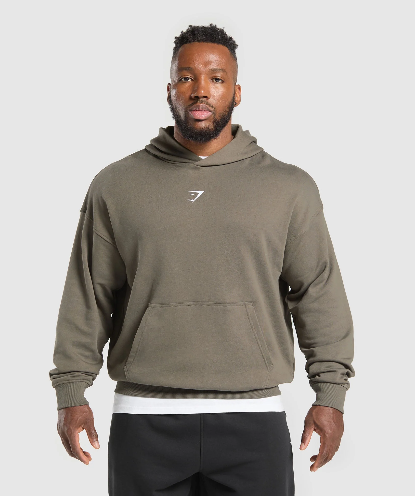 Gymshark Training Dept. Hoodie - Camo Brown