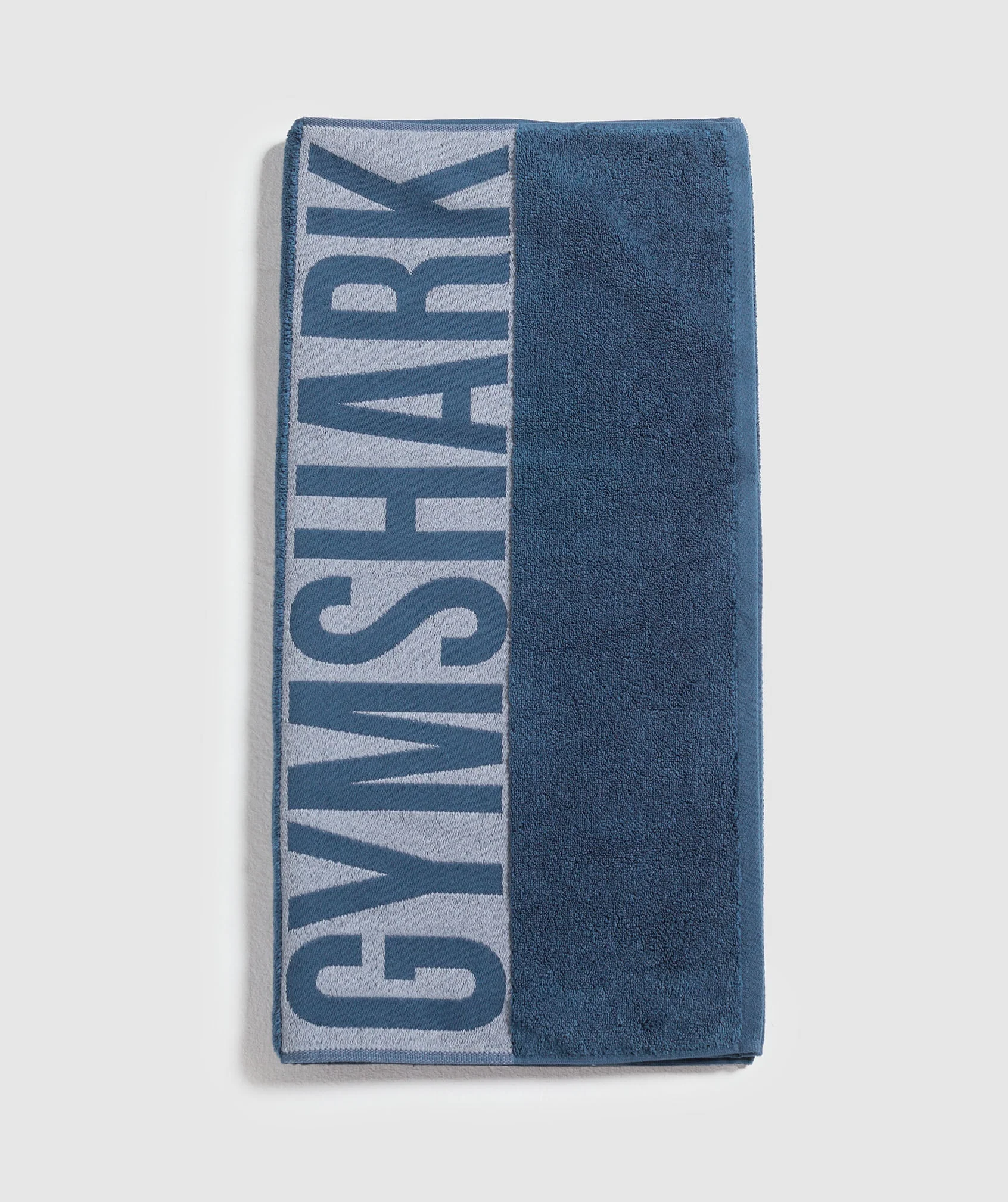 Gymshark Towel - Cargo Blue/Denim Grey