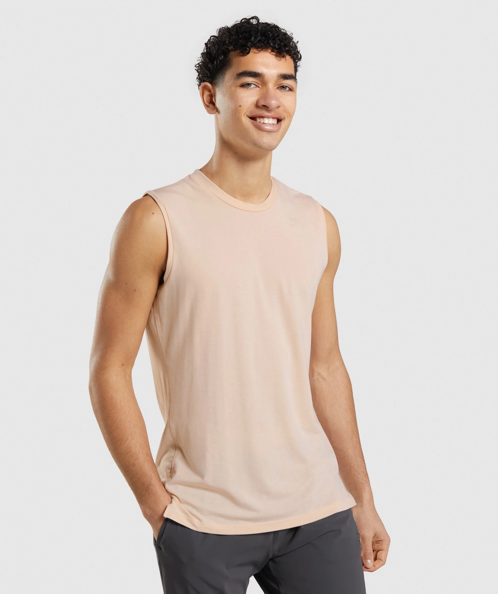 Gymshark Studio Amplify Tank - Orchid Pink