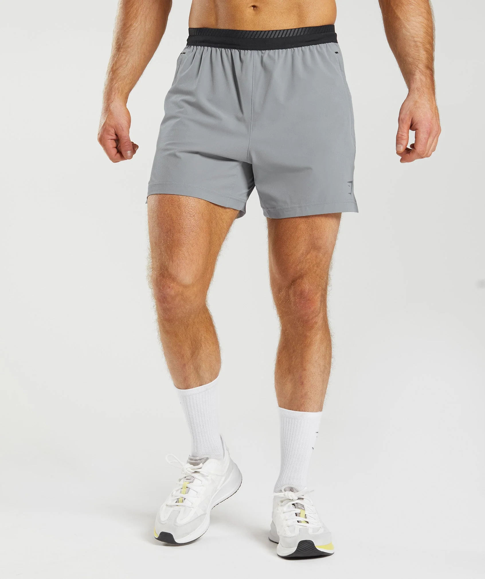 Gymshark Apex 5 Hybrid Shorts - Drift Grey