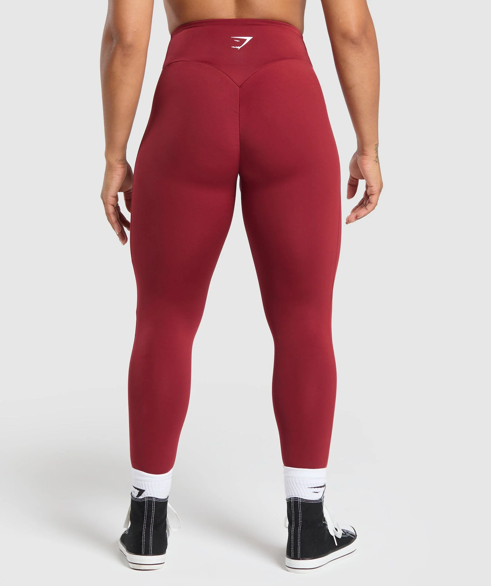 Power Leggings - Reps Red