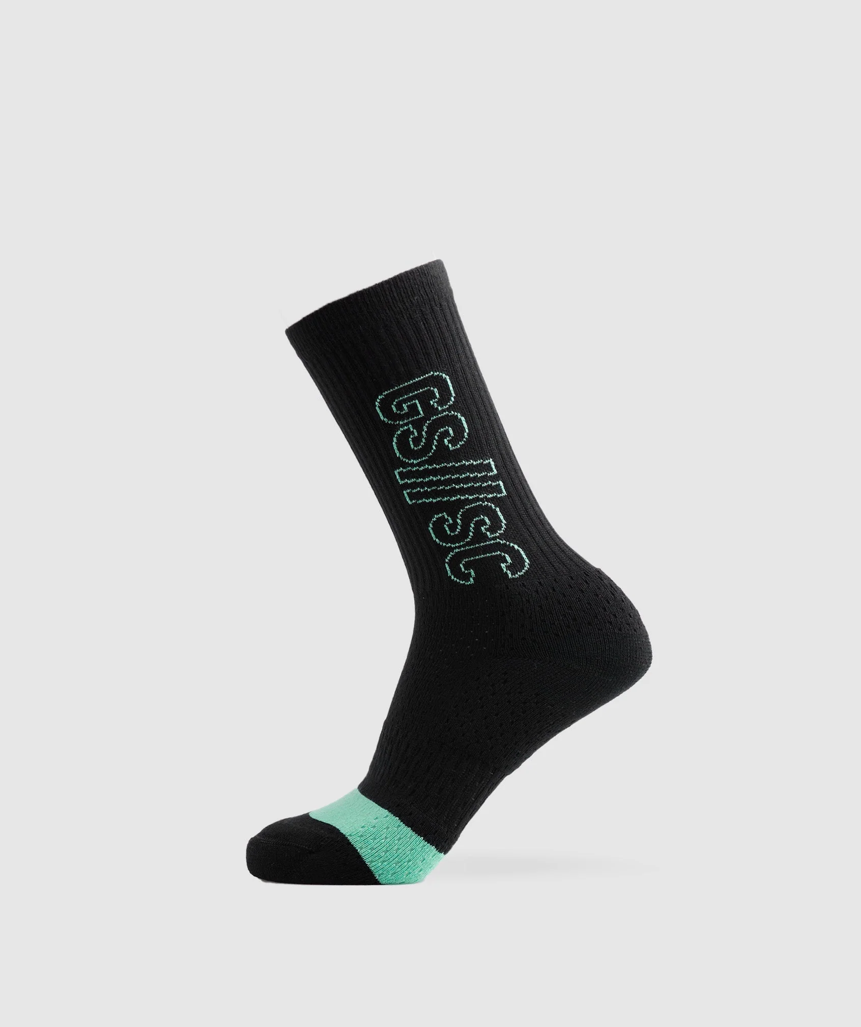 Gymshark//Steve Cook Crew Socks - Black