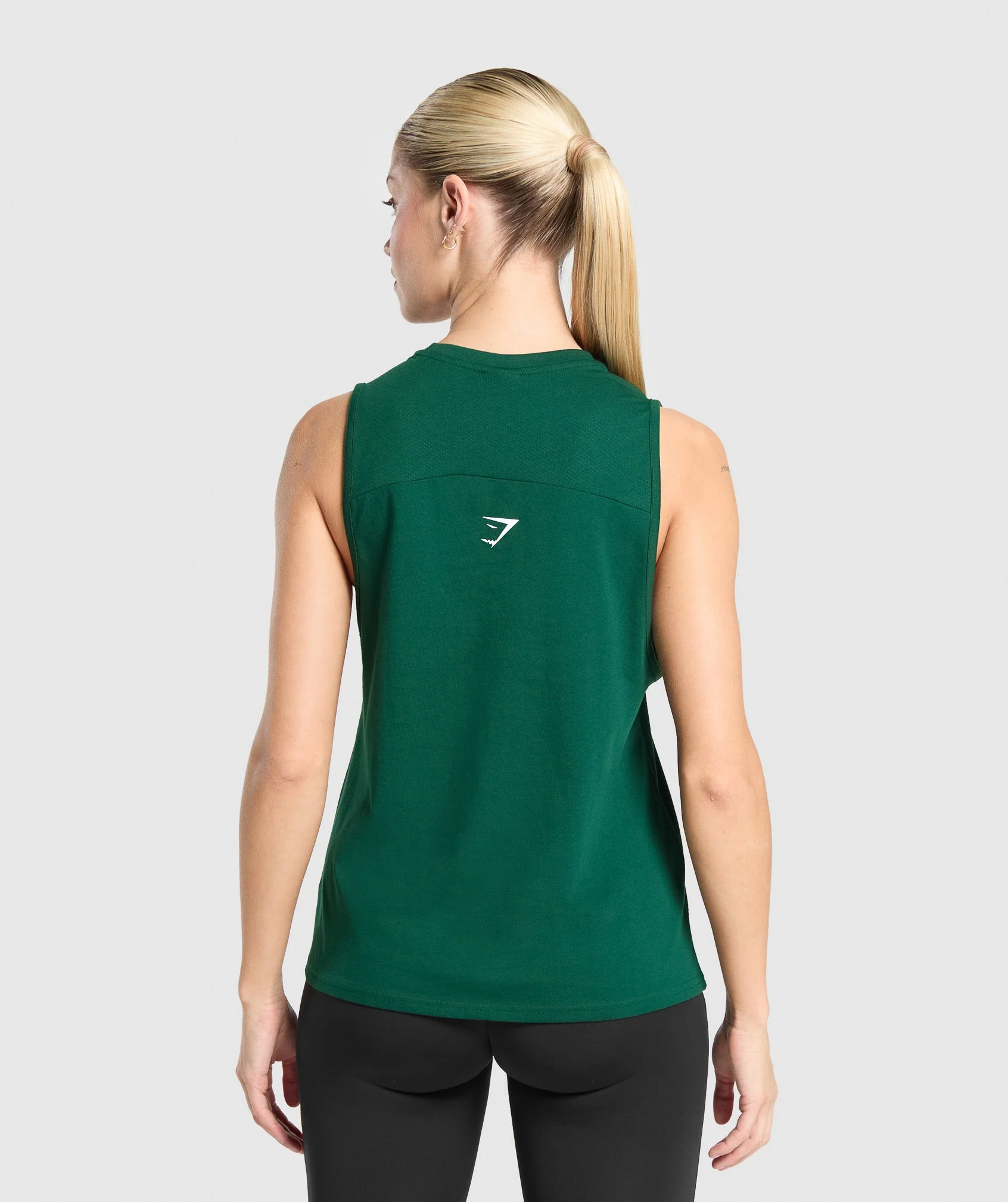 Gymshark Fraction Tank - Conditioning Green