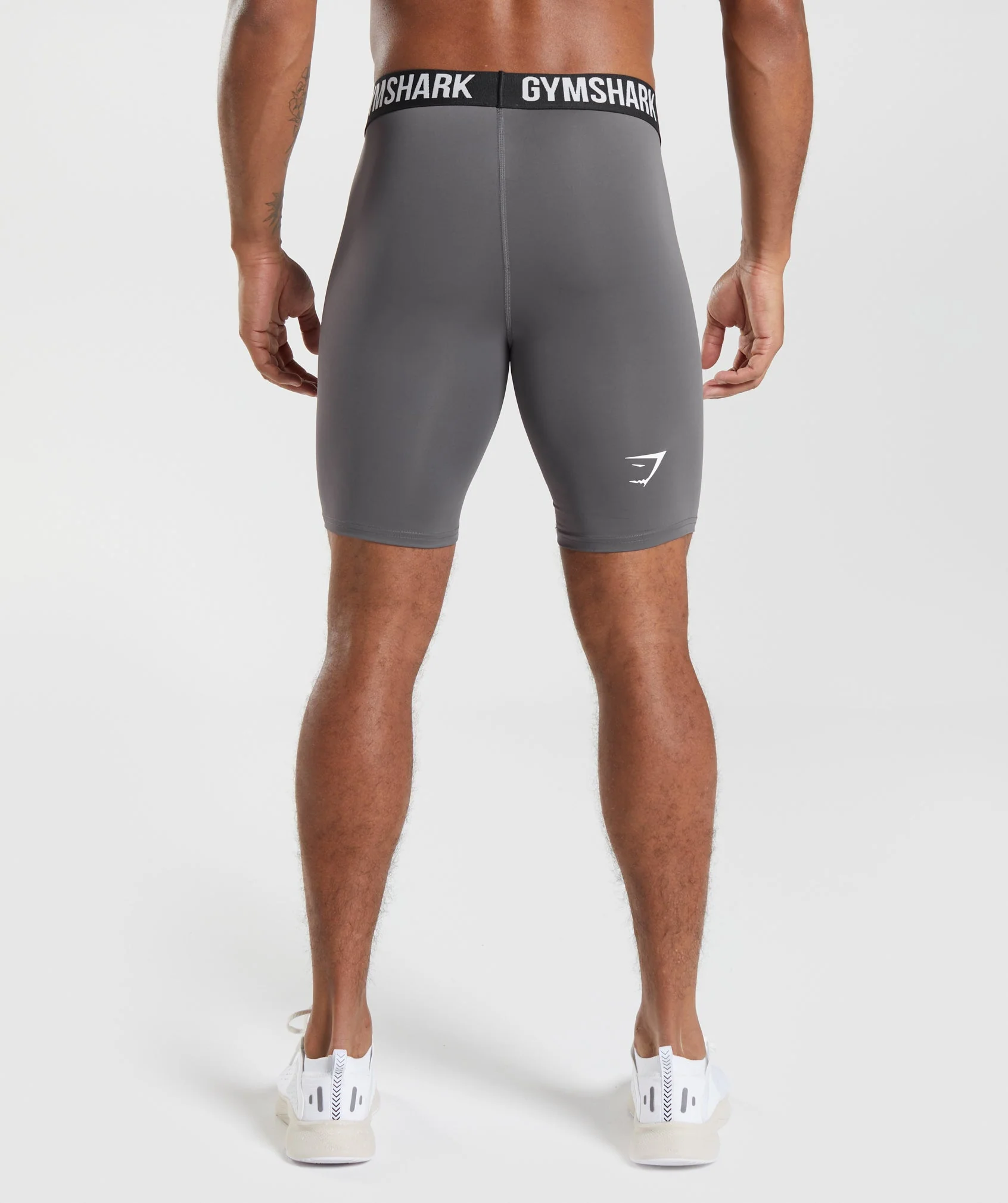 Gymshark Element Baselayer Shorts - Silhouette Grey