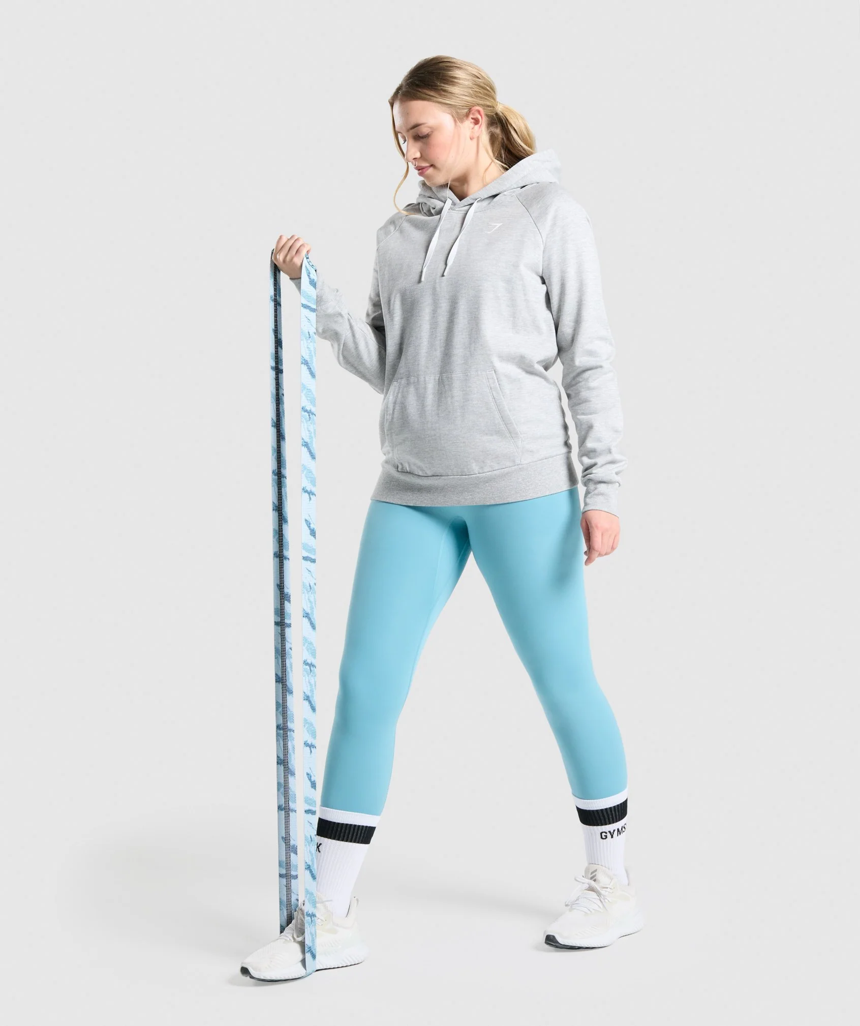 Gymshark Long Heavy Resistance Band - Blue Print