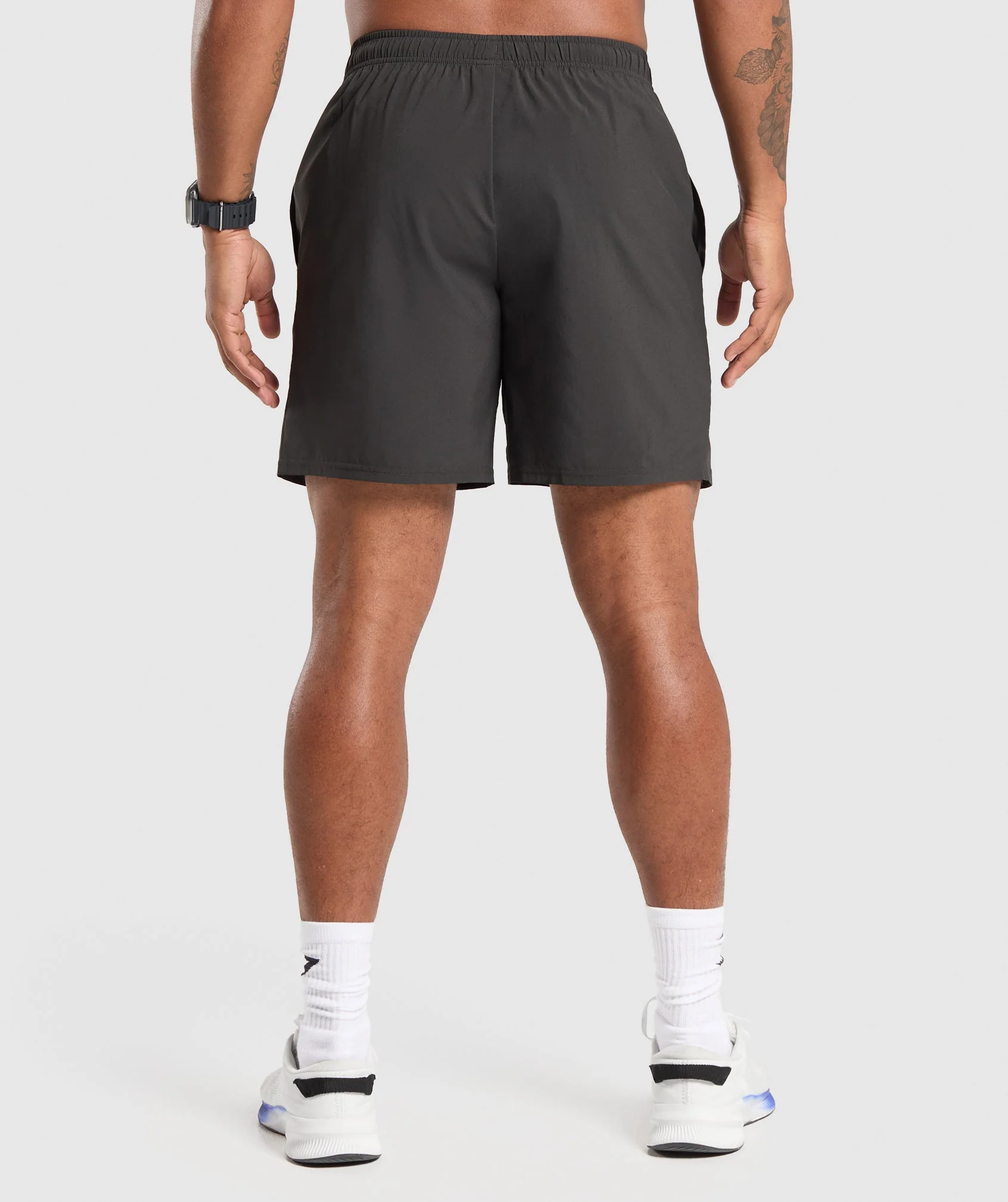 Gymshark Training Dept. UK 7 Shorts - Asphalt Grey
