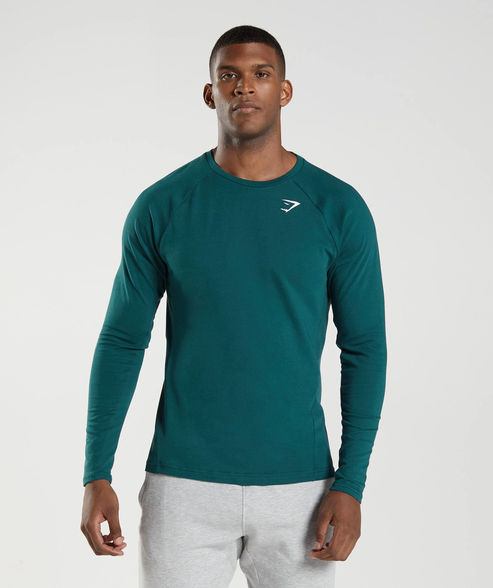 Gymshark React Long Sleeve Top - Winter Teal