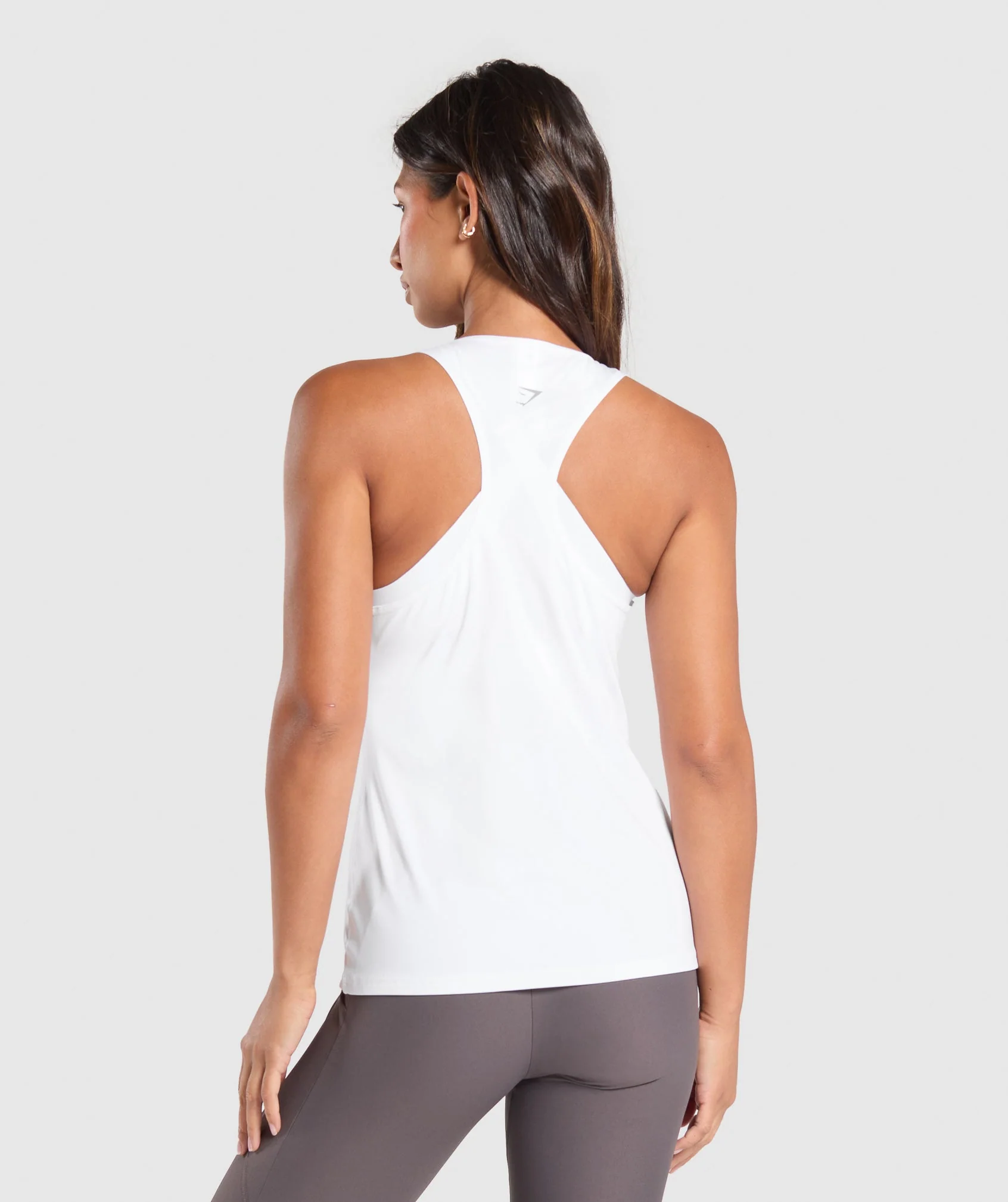 Gymshark Running Tank - White