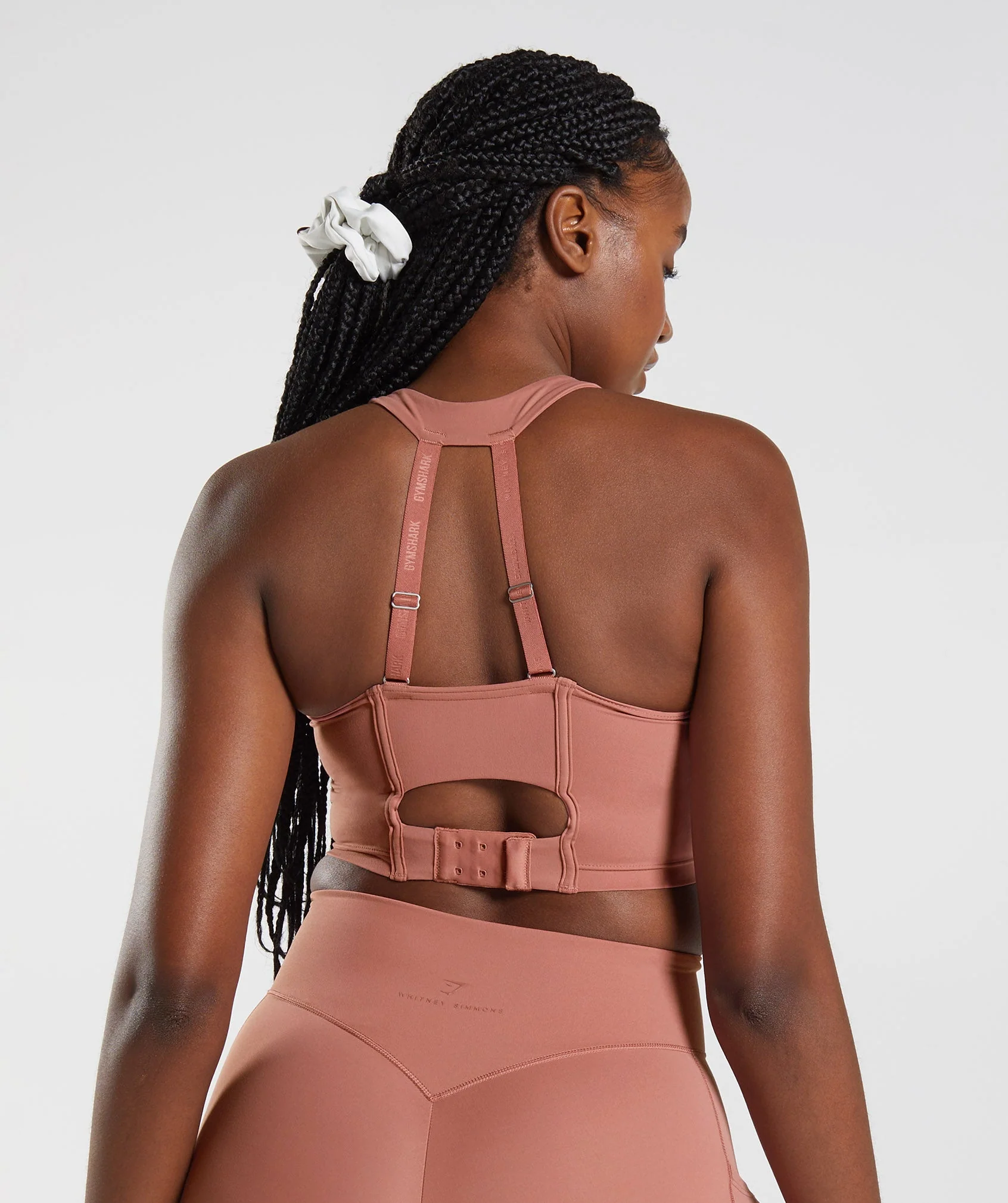 Gymshark Whitney Longline Bra - Canyon Red