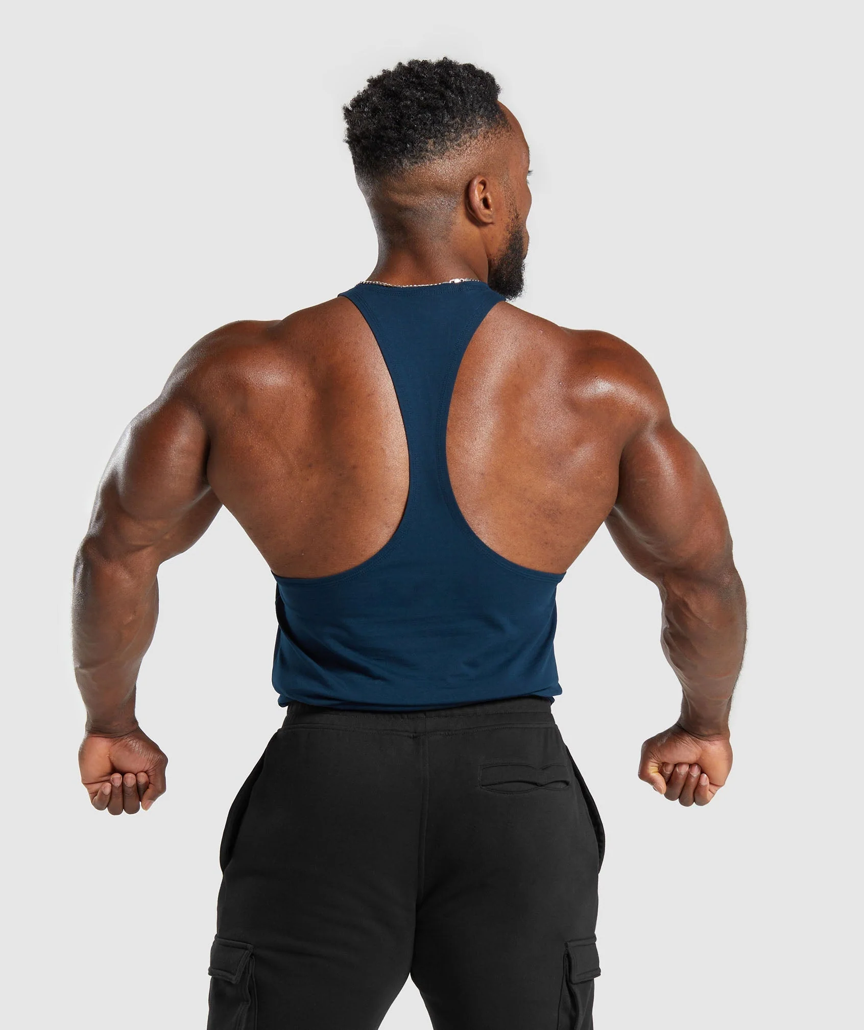 Gymshark Legacy Stringer - Navy