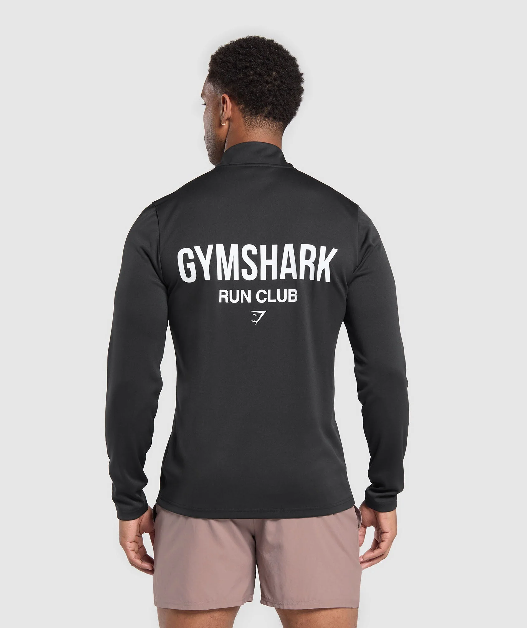 Gymshark Running Dept. 1/4 Zip - Black