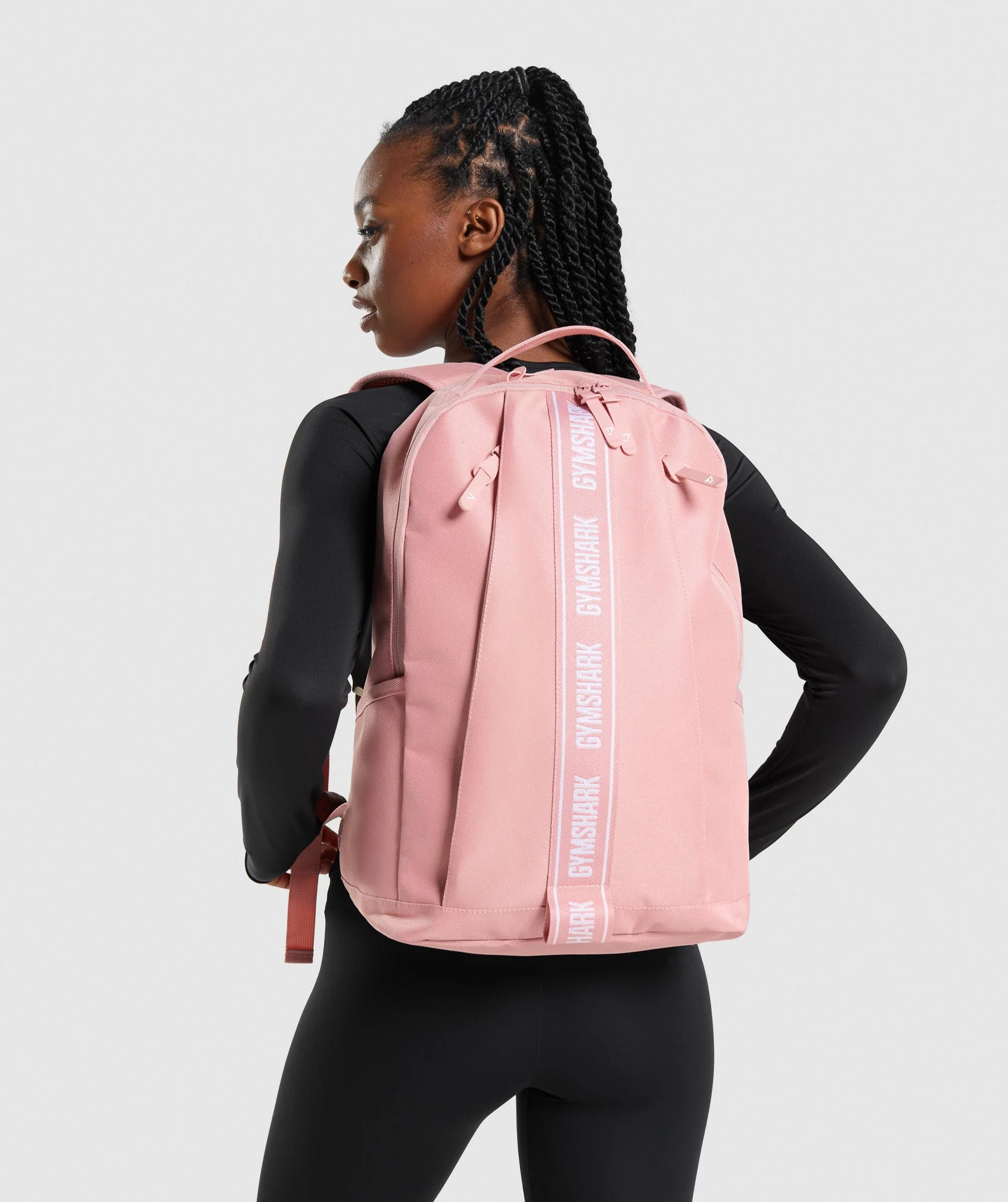 Gymshark Taped Backpack - Pink
