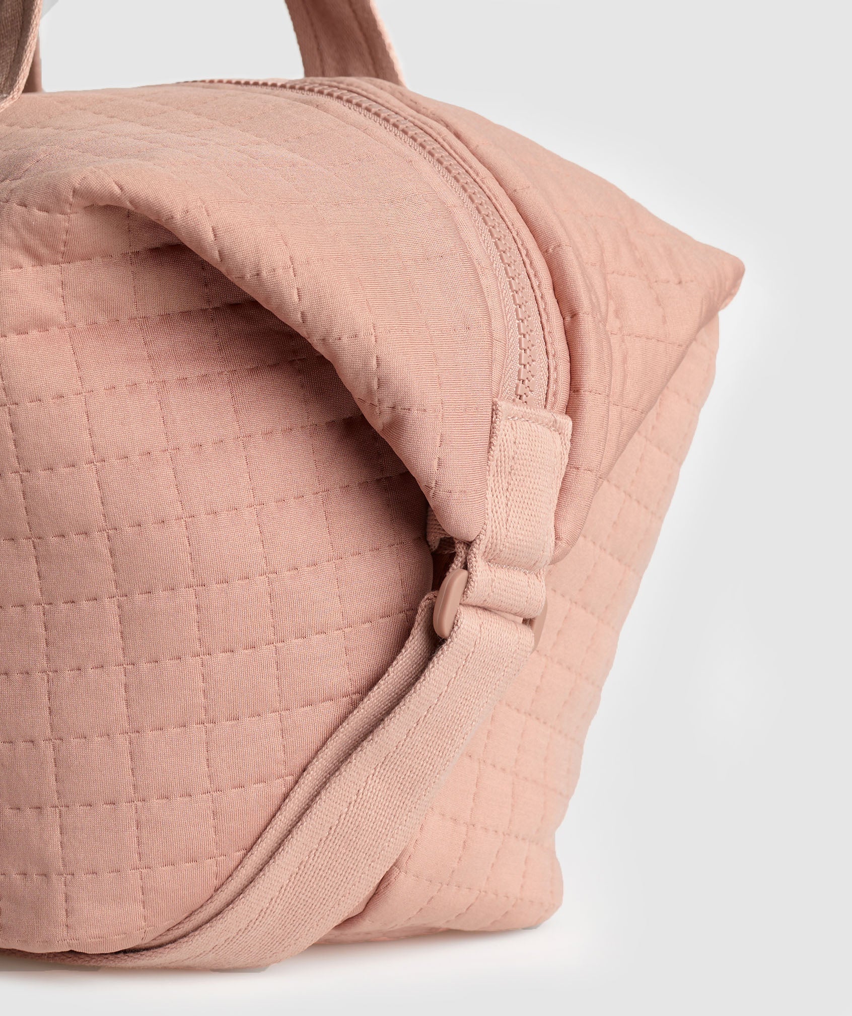 Gymshark Quilted Tote Bag - Faded Pink