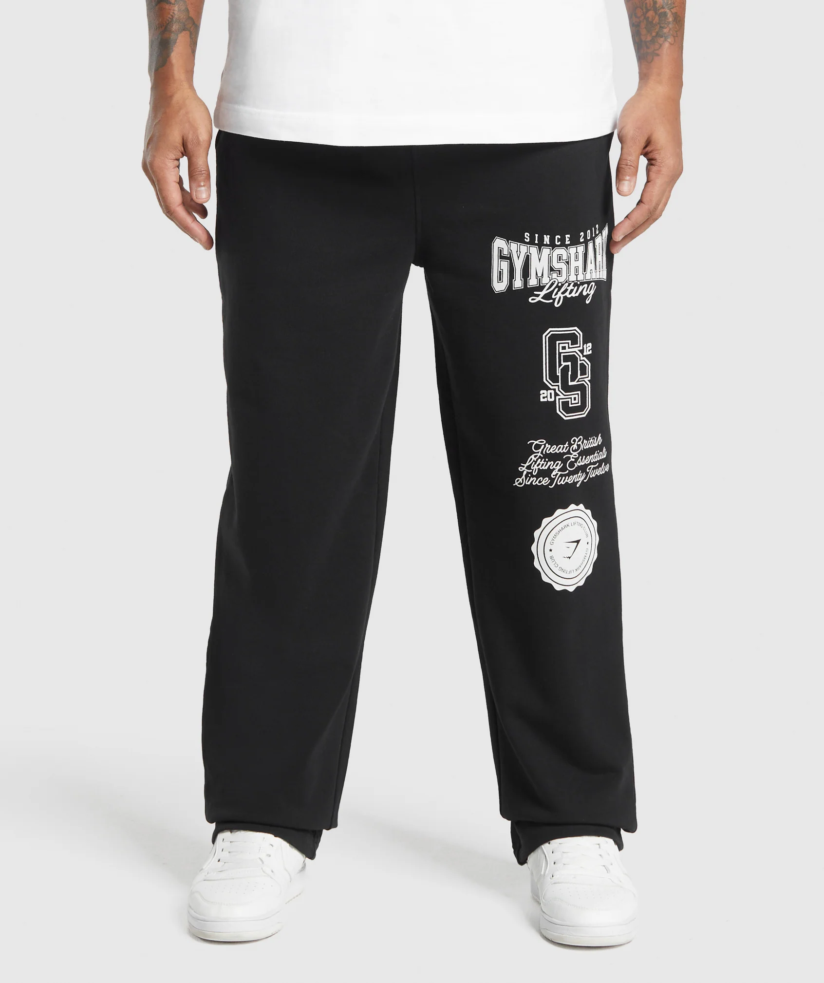 Gymshark Lifting Essentials Straight Leg Pant - Black