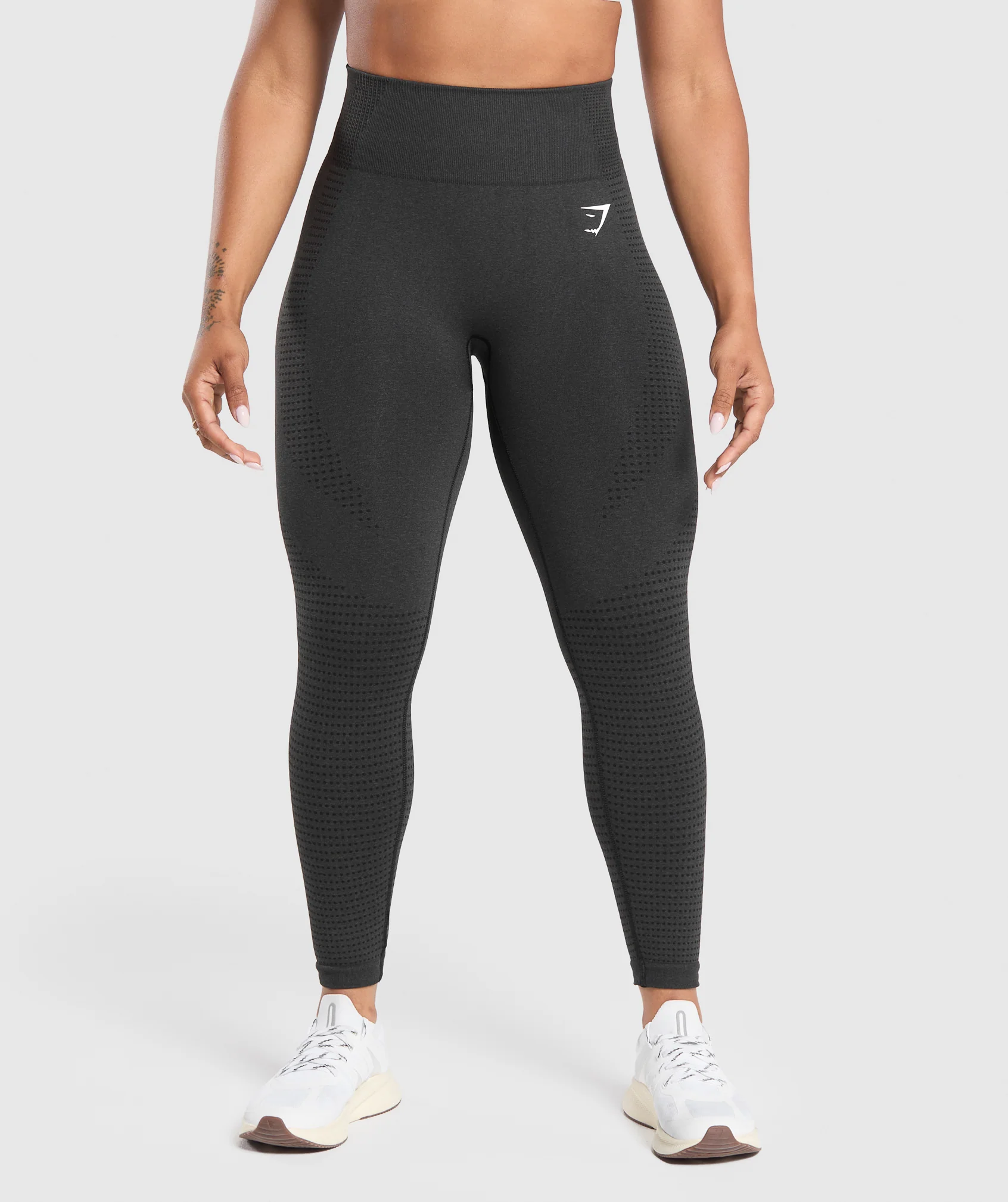Gymshark Vital Seamless Leggings - Black Marl