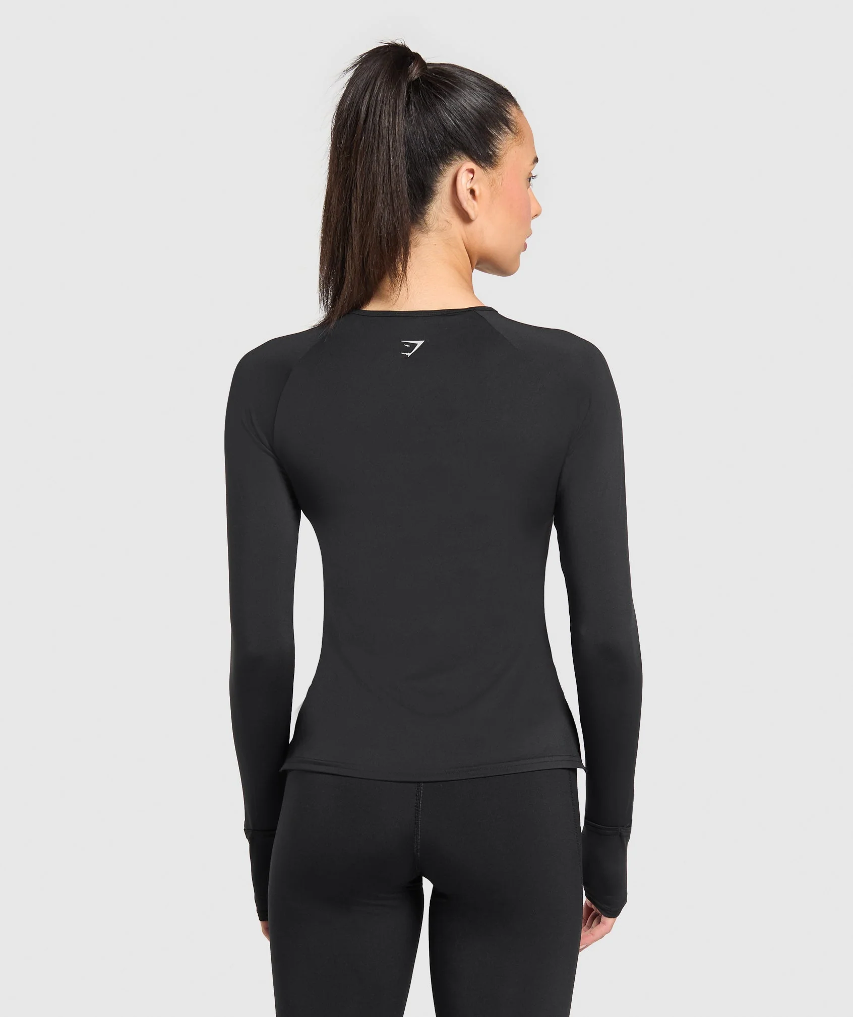 Gymshark Running Long Sleeve Top - Black