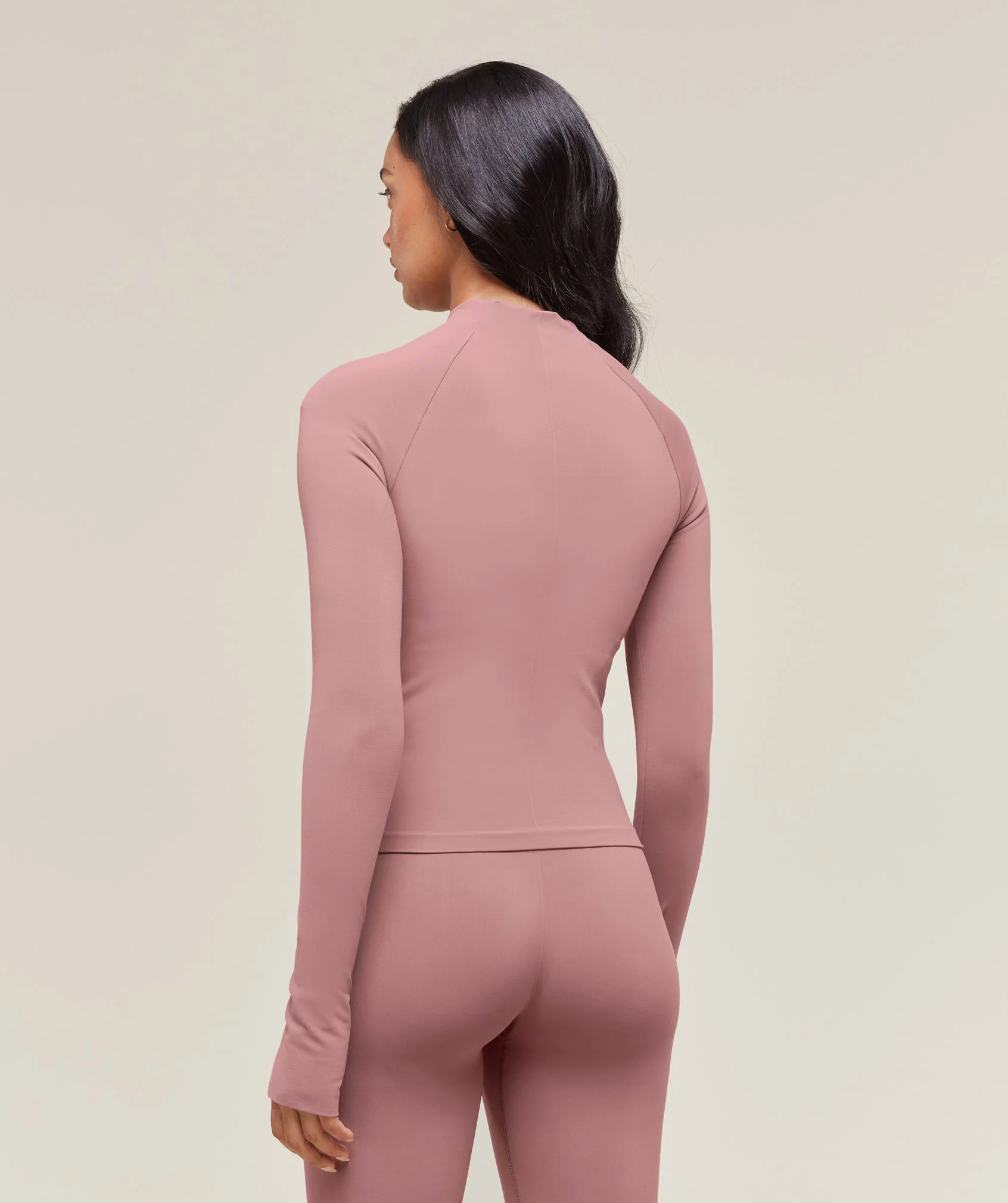 Gymshark Soft Sculpt Zip Up Jacket - Calm Pink