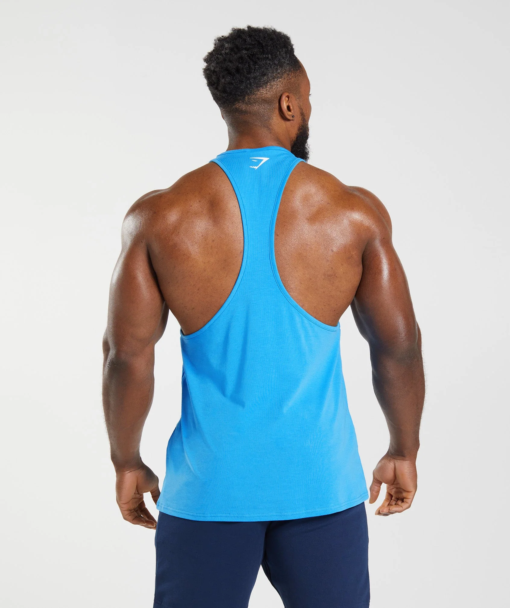 Gymshark Slice Stringer - Electric Blue