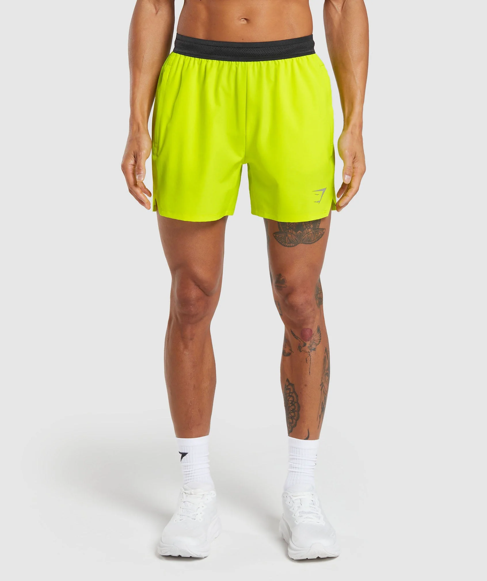 Gymshark Speed 5 Shorts - Fluo Speed Green
