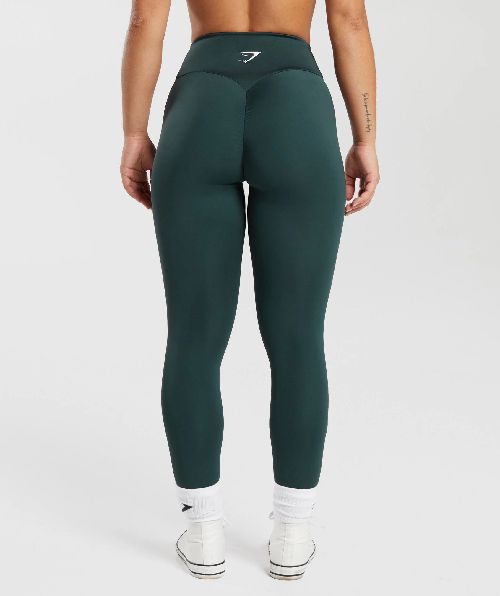 Power Regular Leggings - Darkest Teal