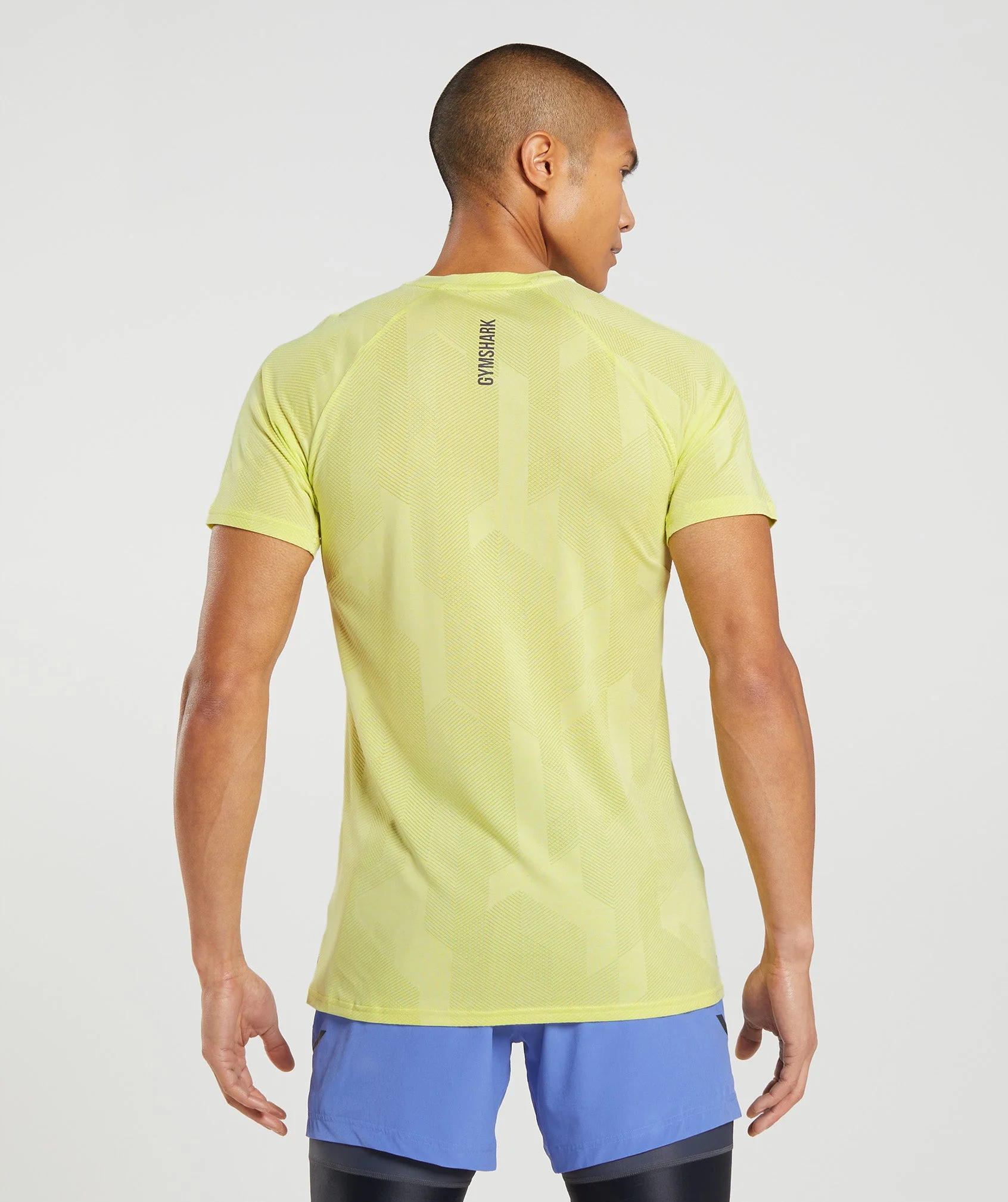Gymshark Apex T-Shirt - Firefly Green/White