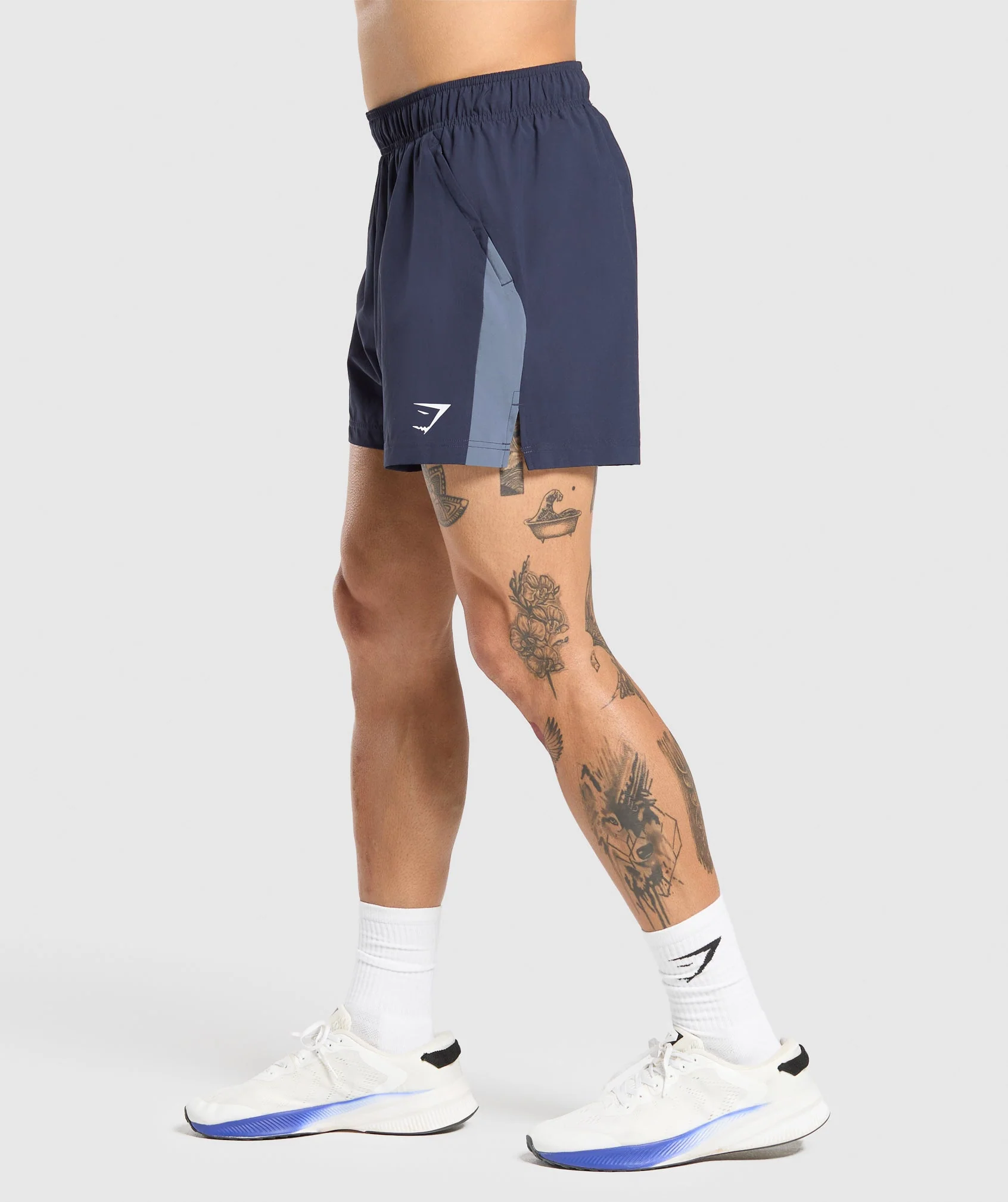 Gymshark Sport 5 Shorts - Heavy Blue/Iron Blue