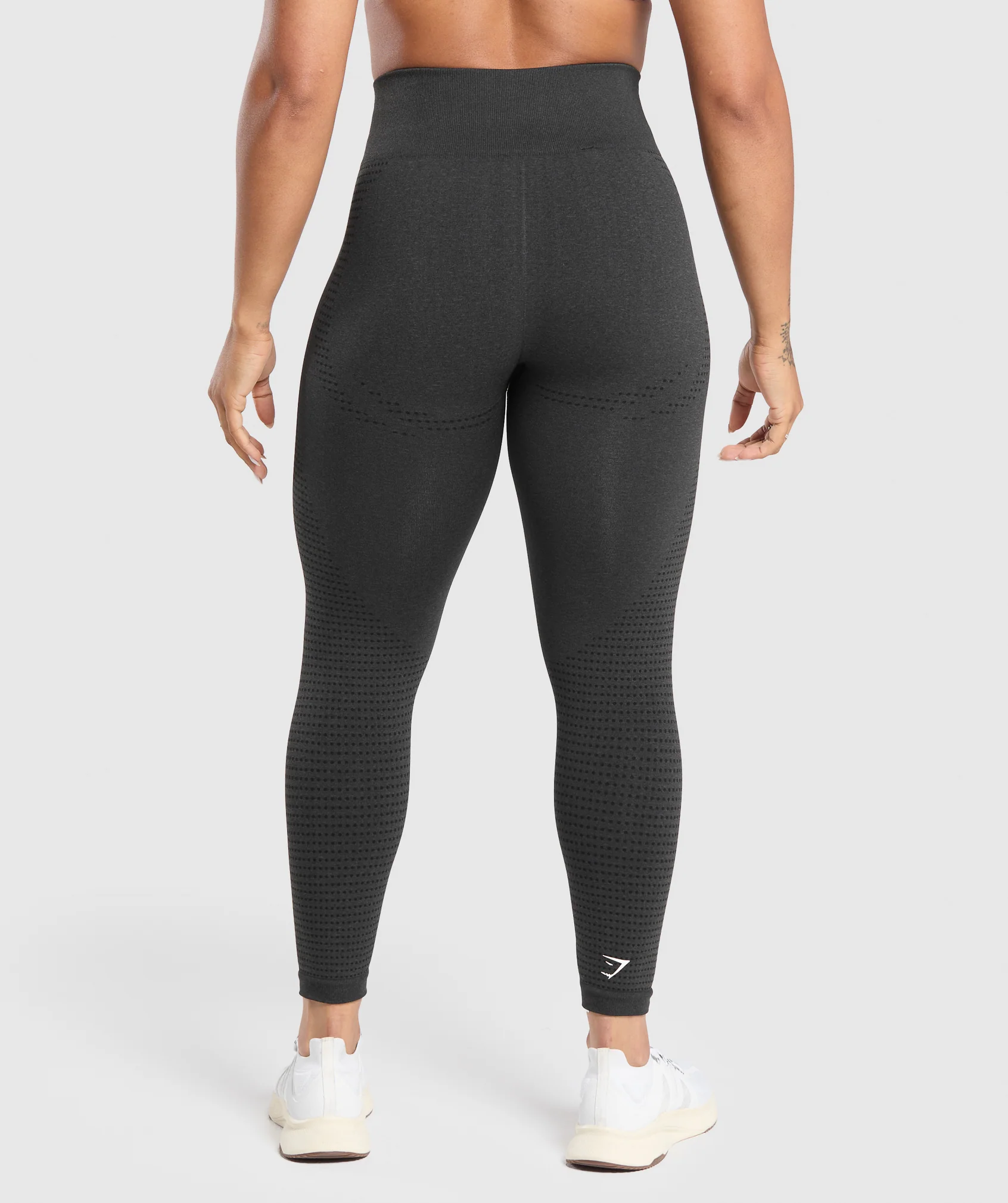 Gymshark Vital Seamless Leggings - Black Marl