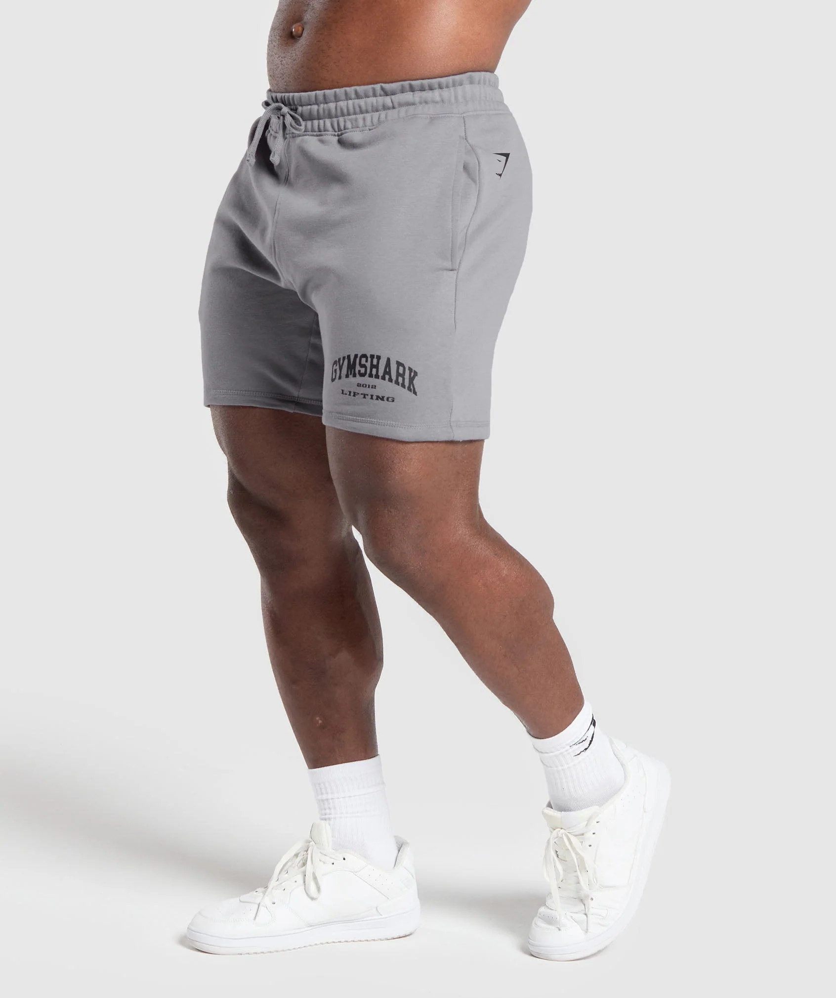 Gymshark 2012 Lifting Shorts - Medium Grey