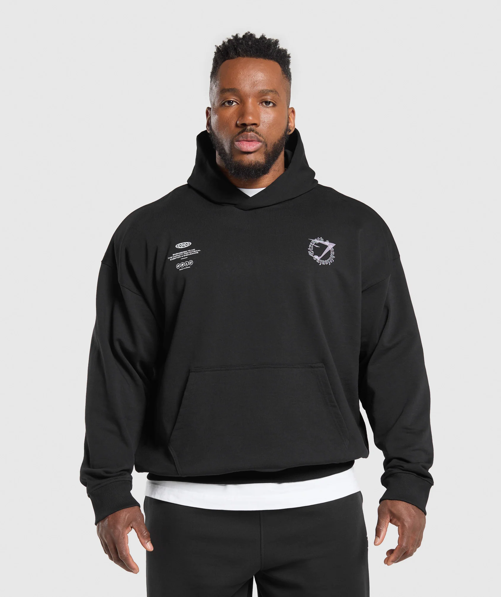 Gymshark Strength + Conditioning Hoodie - Black