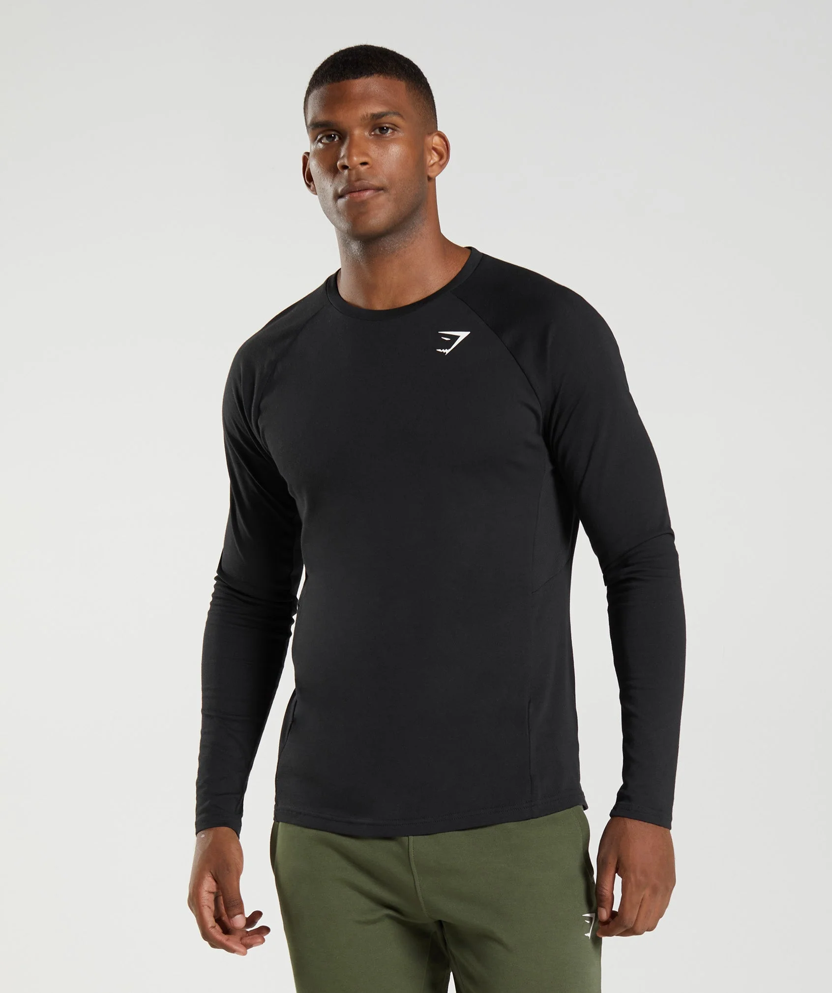 Gymshark React Long Sleeve Top - Black