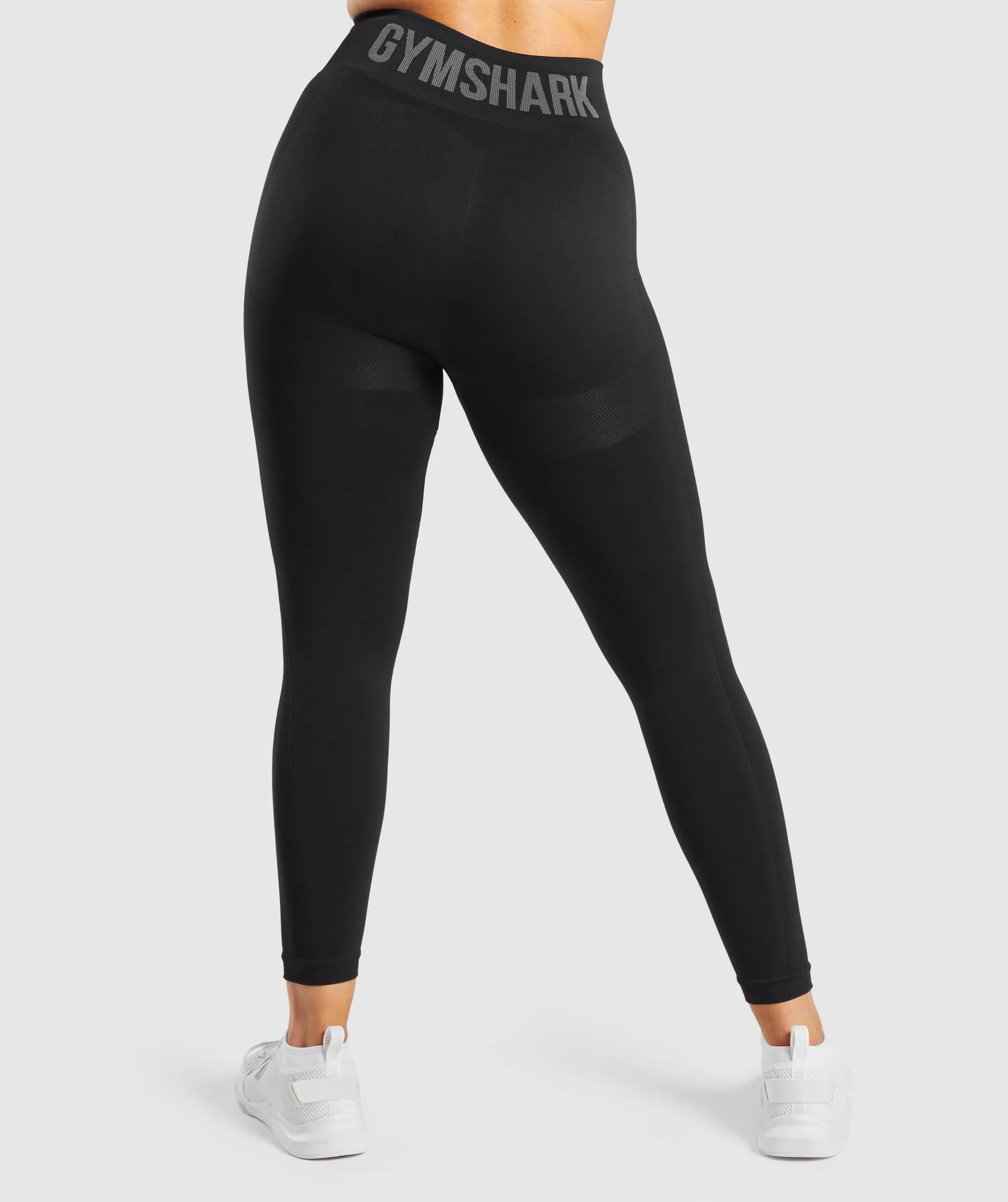 DNU - Gymshark Flex High Waisted Leggings - Black/Charcoal