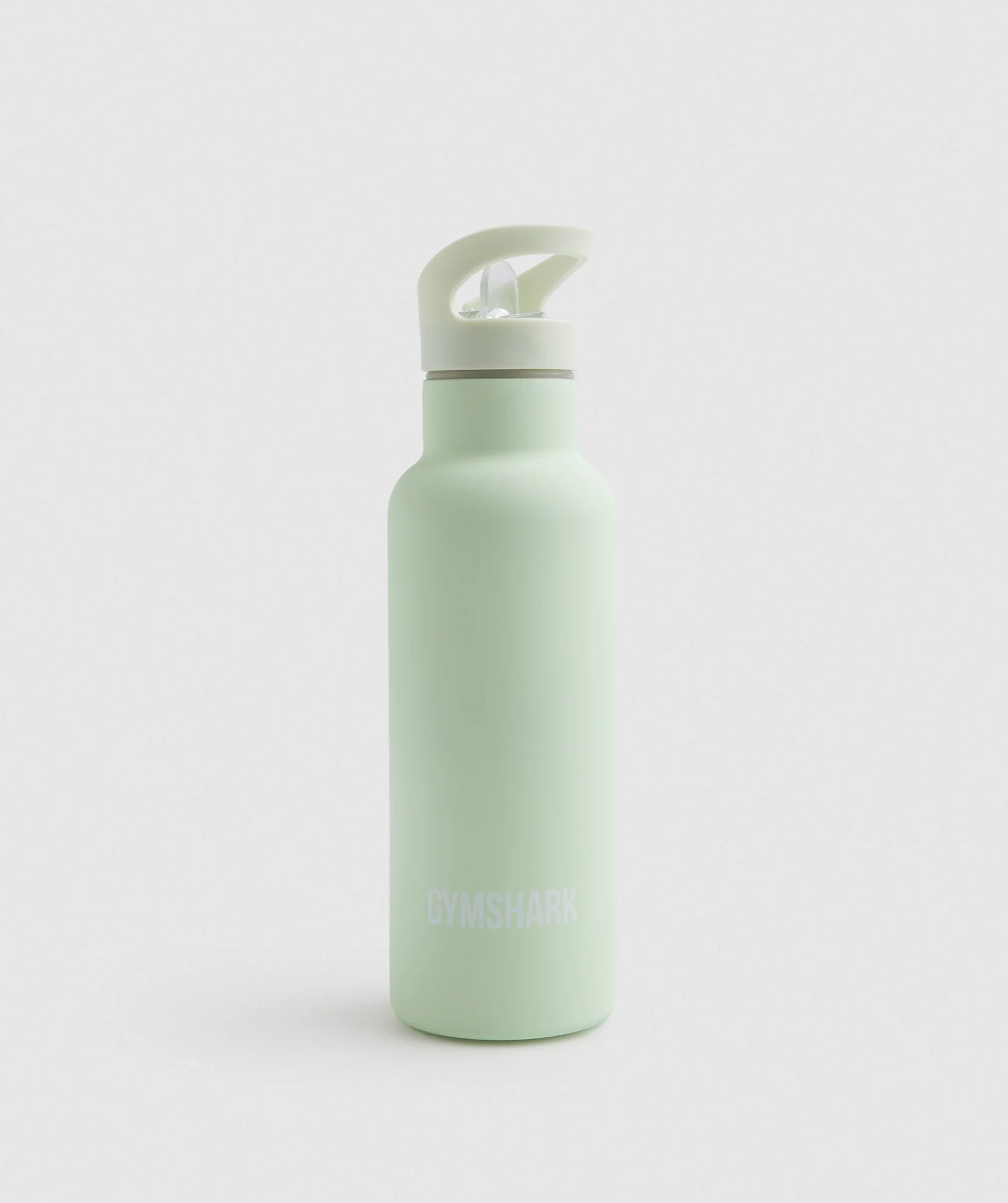 Gymshark 500ml Straw Flask - Cucumber Green