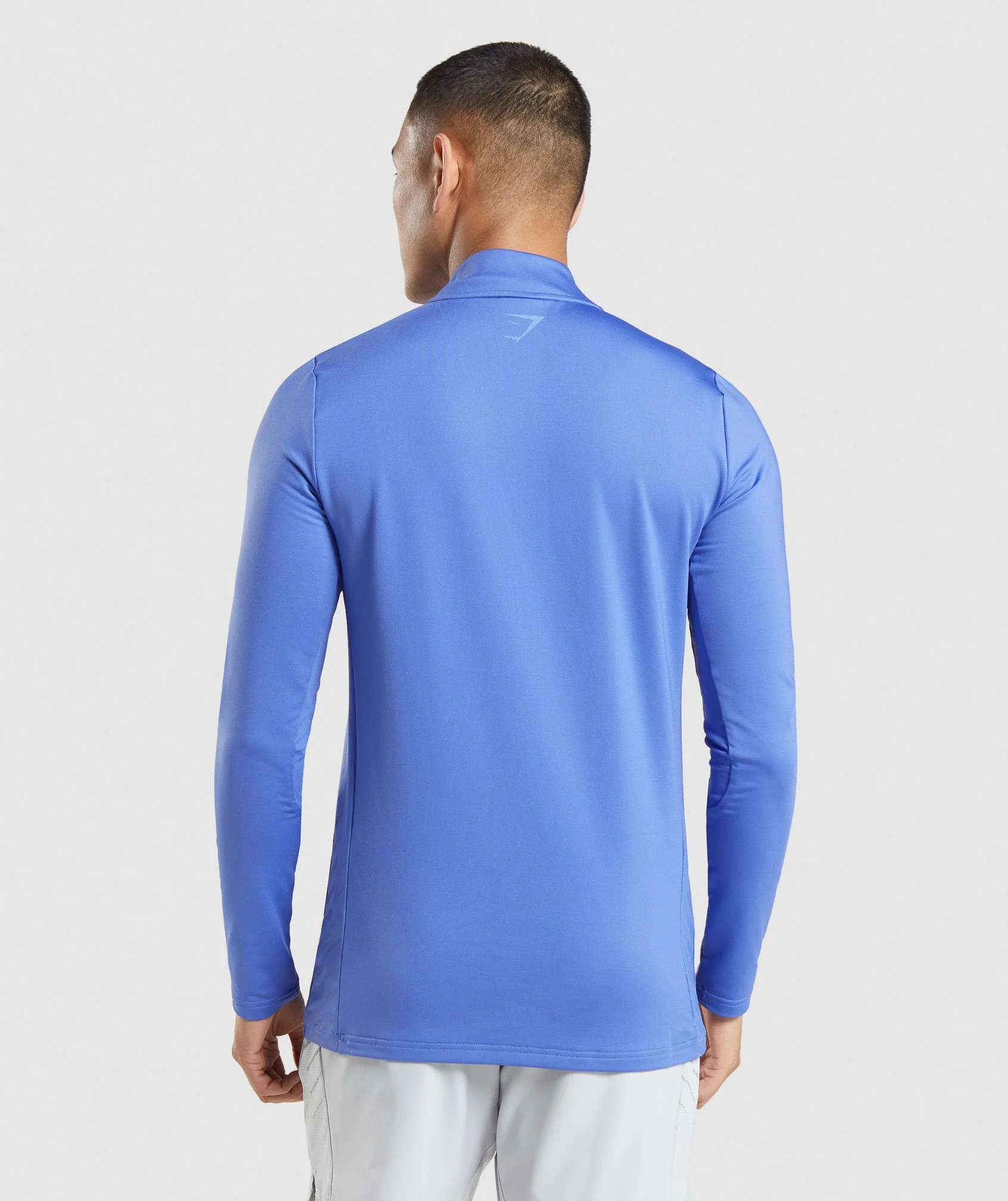 Gymshark Sport Stripe 1/4 Zip - Court Blue