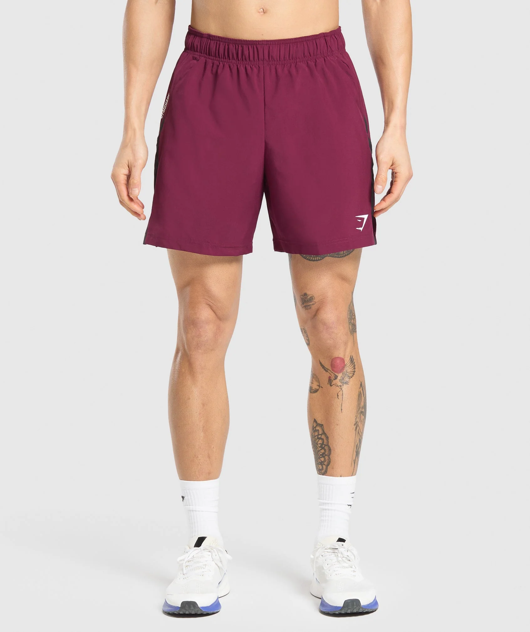 Gymshark Sport 7 Shorts - Strong Pink/Black