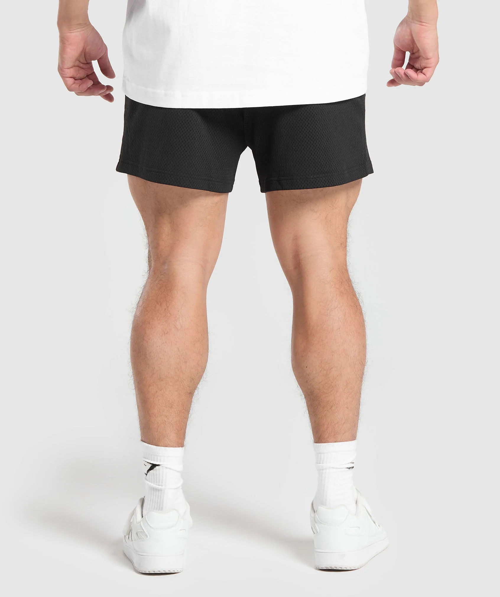 Gymshark Workout Gear Mesh 5 Shorts - Black