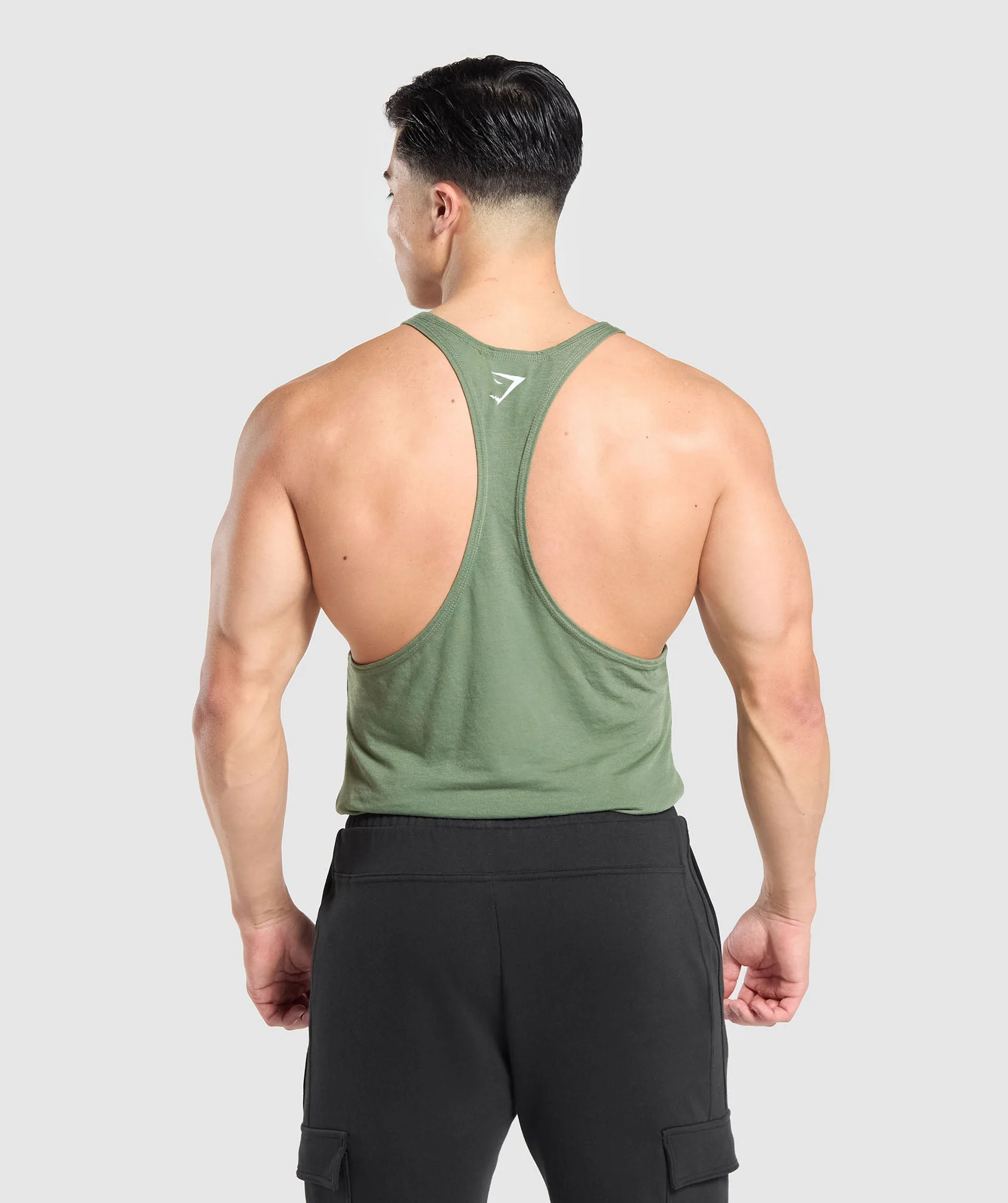 Gymshark Heavy Duty Lifter Stringer - Force Green
